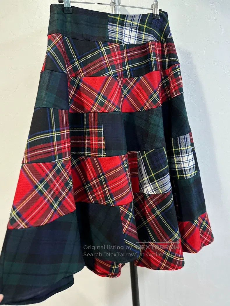 Comme des Garcons Comme Des Garcons size M Gingham Spiral Skirt Size 25" / US 0 / IT 36 - 2 Thumbnail