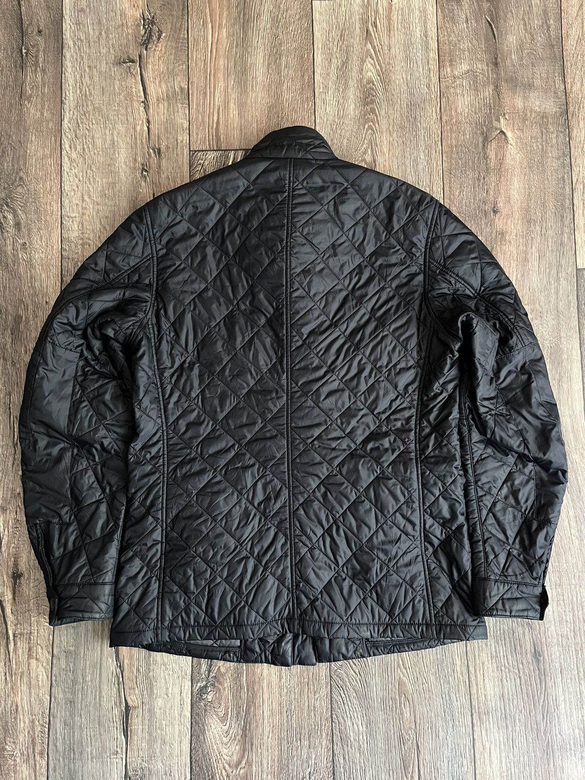 Barbour Barbour Steve McQueen Jeffries Navy Quilted USA Logo Jacket Size US M / EU 48-50 / 2 - 23 Thumbnail