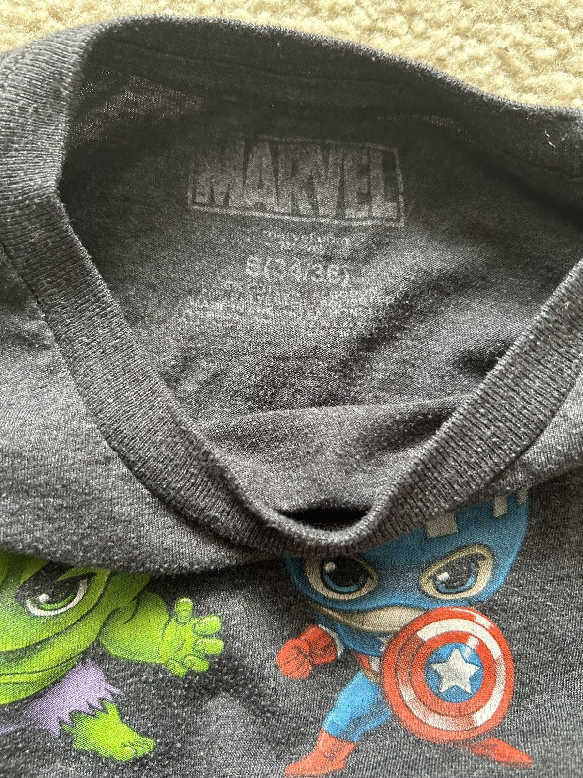 Marvel Comics Avengers baby tee Size US S / EU 44-46 / 1 - 2 Thumbnail
