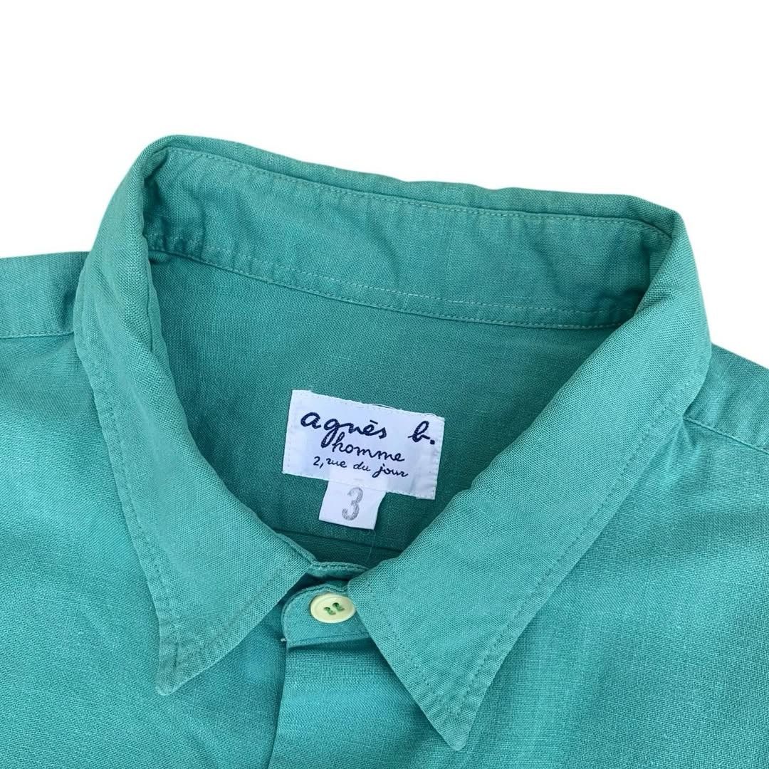 Designer × agnes b. Agnes B Homme Button Up Shirt Size US L / EU 52-54 / 3 - 3 Thumbnail