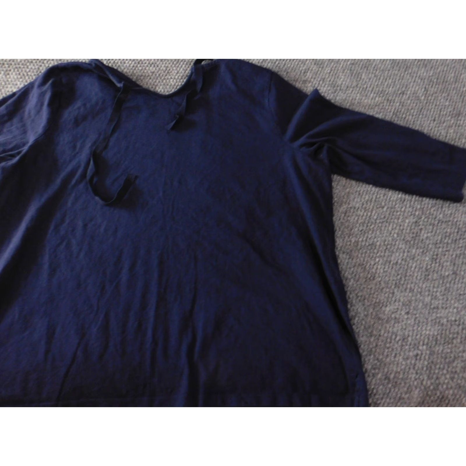 Talbots Talbots Blouse 2X Women Blue Pullover Crew Neck Casual Shirt пластиков Size XXL / US 16-18 / IT 52-54 - 7 Thumbnail