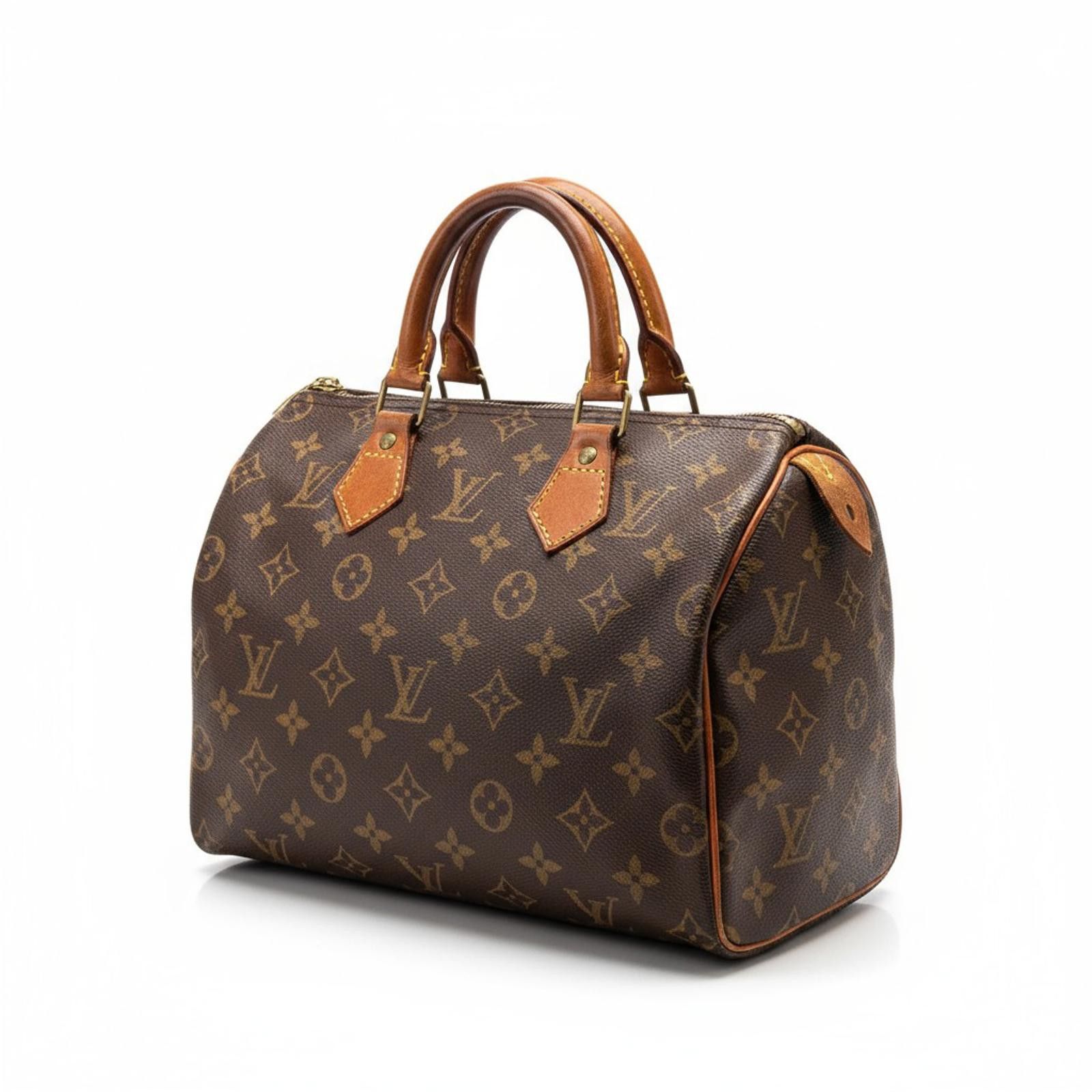 Louis Vuitton Louis Vuitton - Monogram Canvas Speedy 25 Handbag Size ONE SIZE - 1 Thumbnail