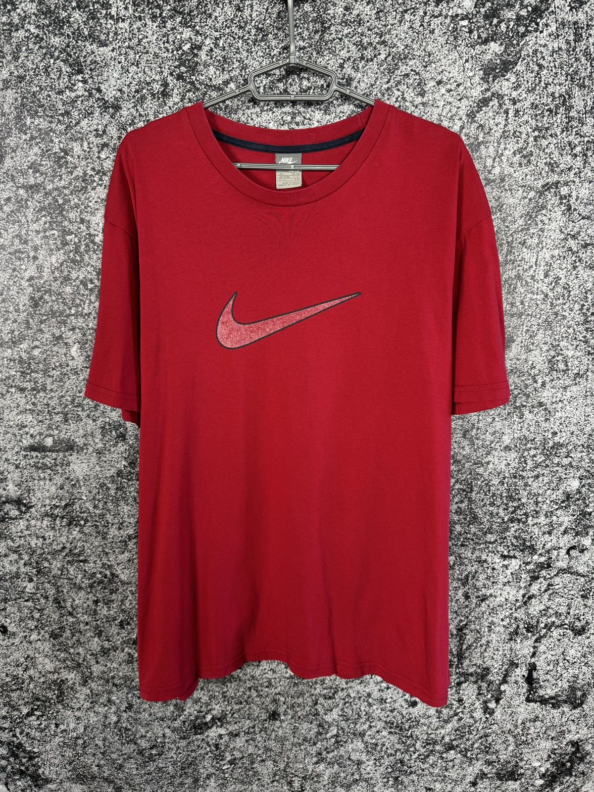 Nike Nike Vintage 90s T-Shirt Big Logo Swoosh Streetwear Size XXL Size US XXL / EU 58 / 5 - 1 Thumbnail