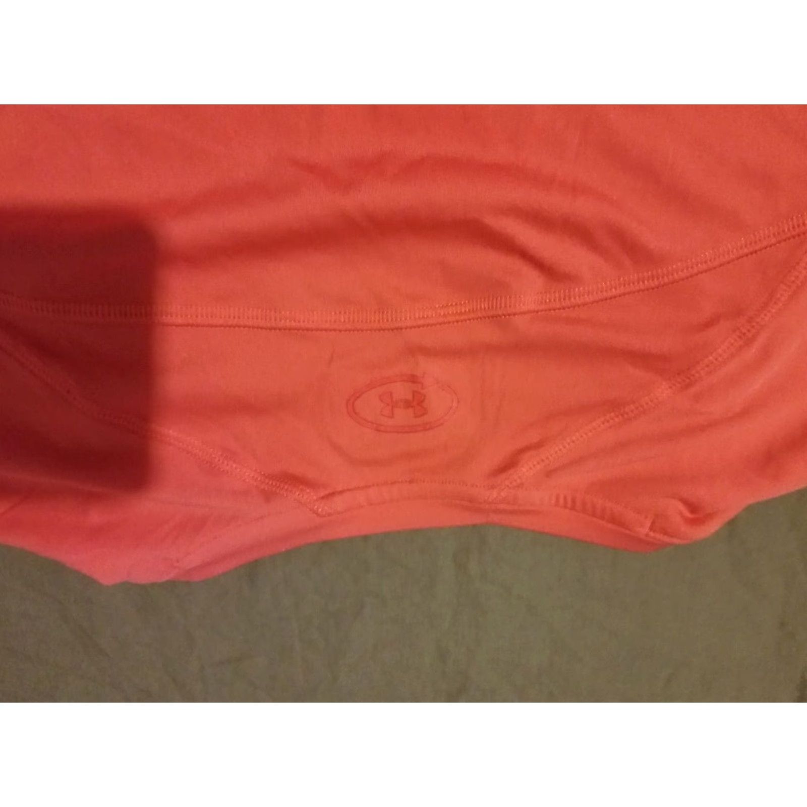 Under Armour Under Armour Shirt Womens L Pink Orange Athletic Gym Workout T-Shirt Regular Size Large Women Activewear Size L / US 10 / IT 46 - 6 Thumbnail