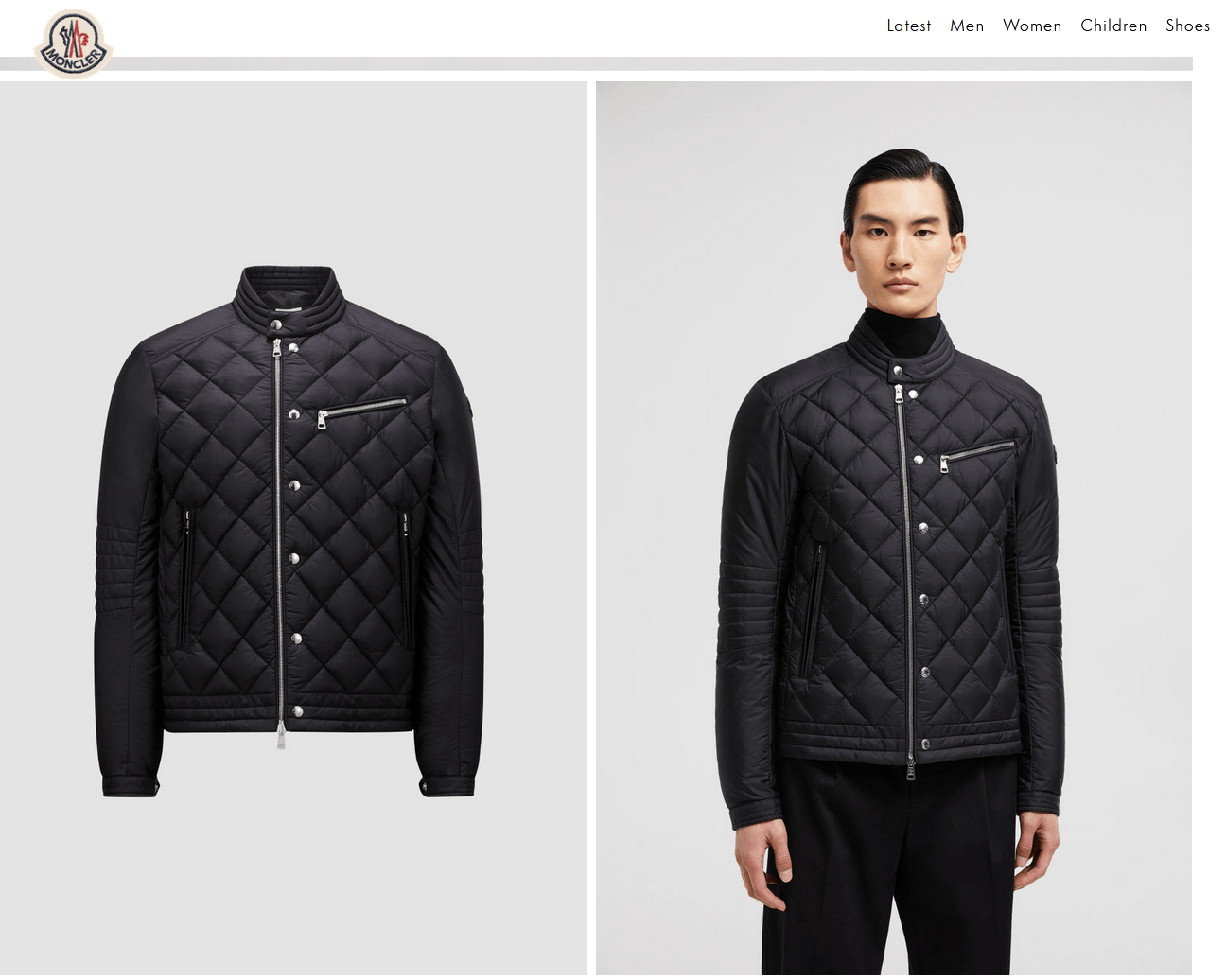 Moncler Moncler Down Jacket - Vulpie Moto Jacket Size US S / EU 44-46 / 1 - 3 Thumbnail