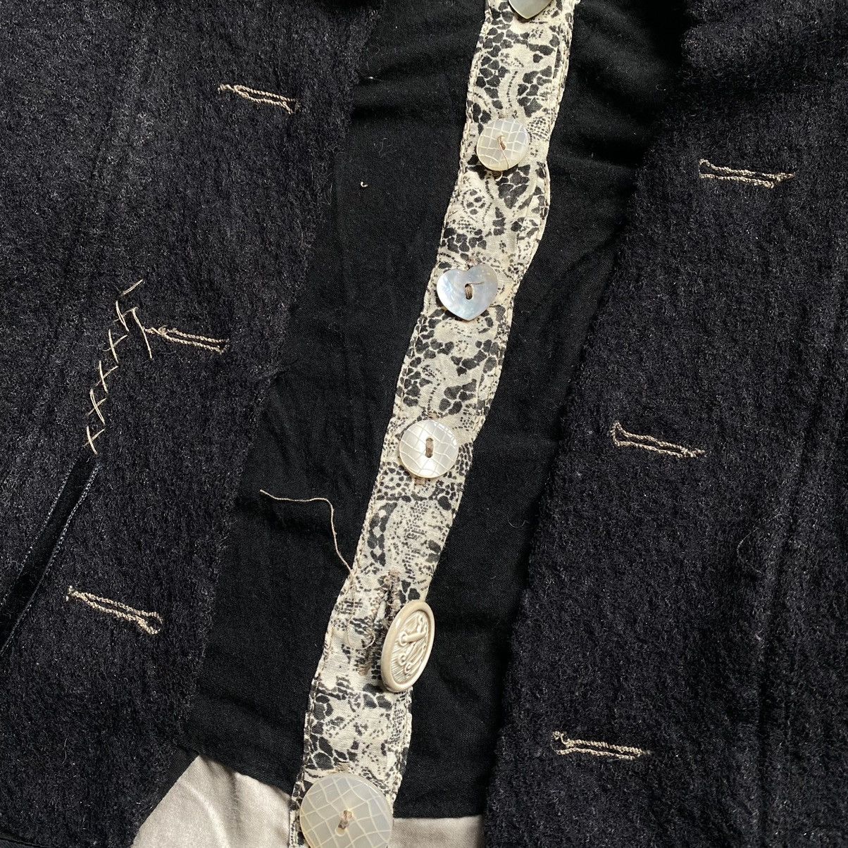 Gucci GUCCI Y2K AVANT GARDE PATCHWORK WOOL SWEATER SHIRT Size M / US 6-8 / IT 42-44 - 6 Thumbnail