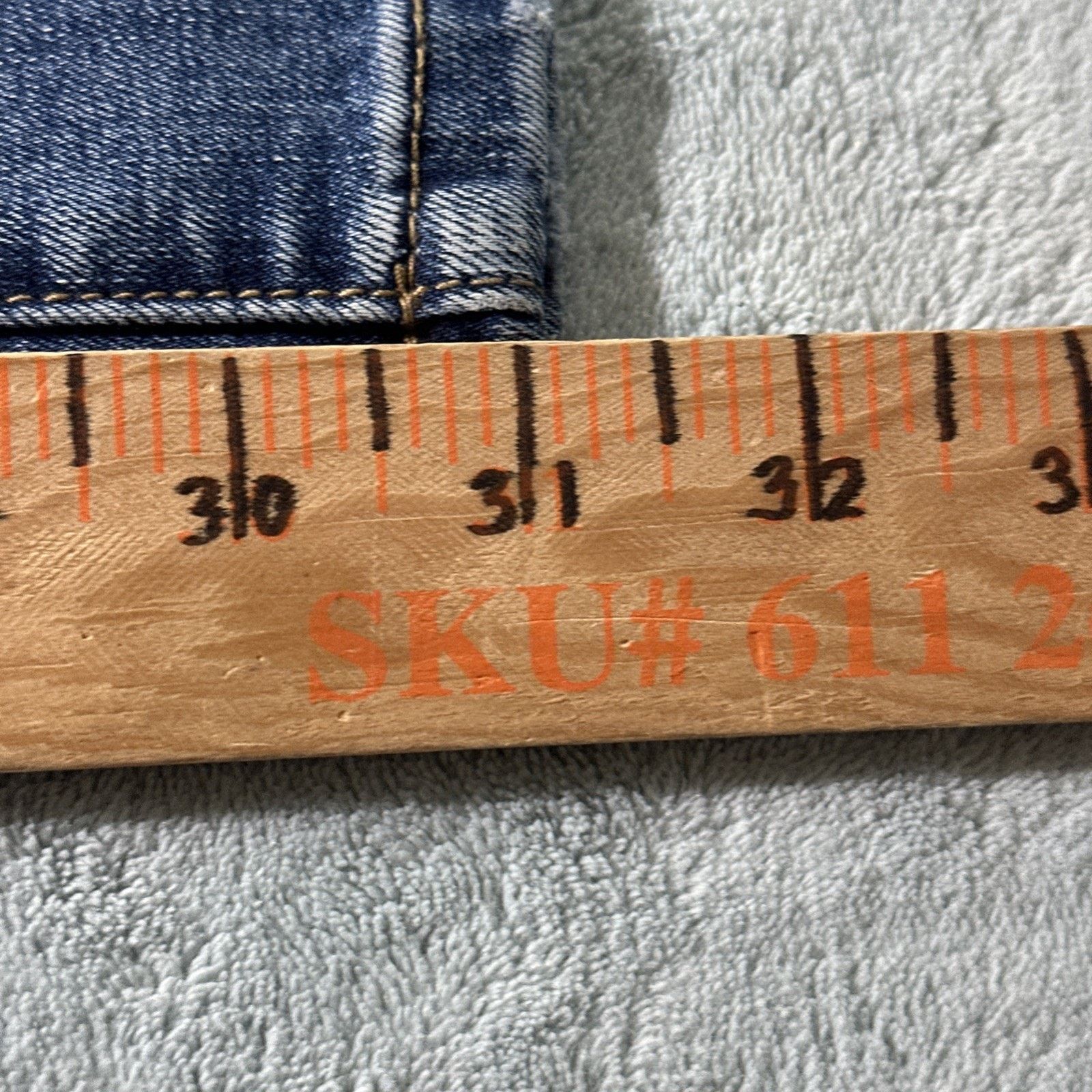 Asos Y2K 2000s Flamingals Beyond Baggy Jeans Wms 30x31 Small Size 30" / US 8 / IT 44 - 16 Thumbnail