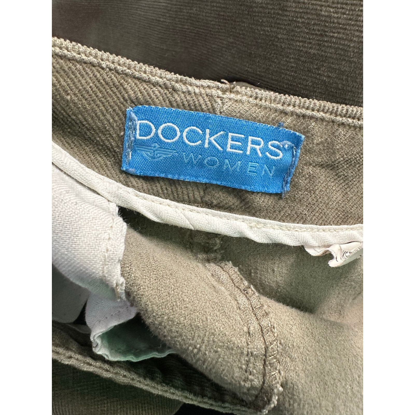 Dockers Dockers brown corduroy straight legs jeans size 4 Size 27" / US 4 / IT 40 - 3 Thumbnail