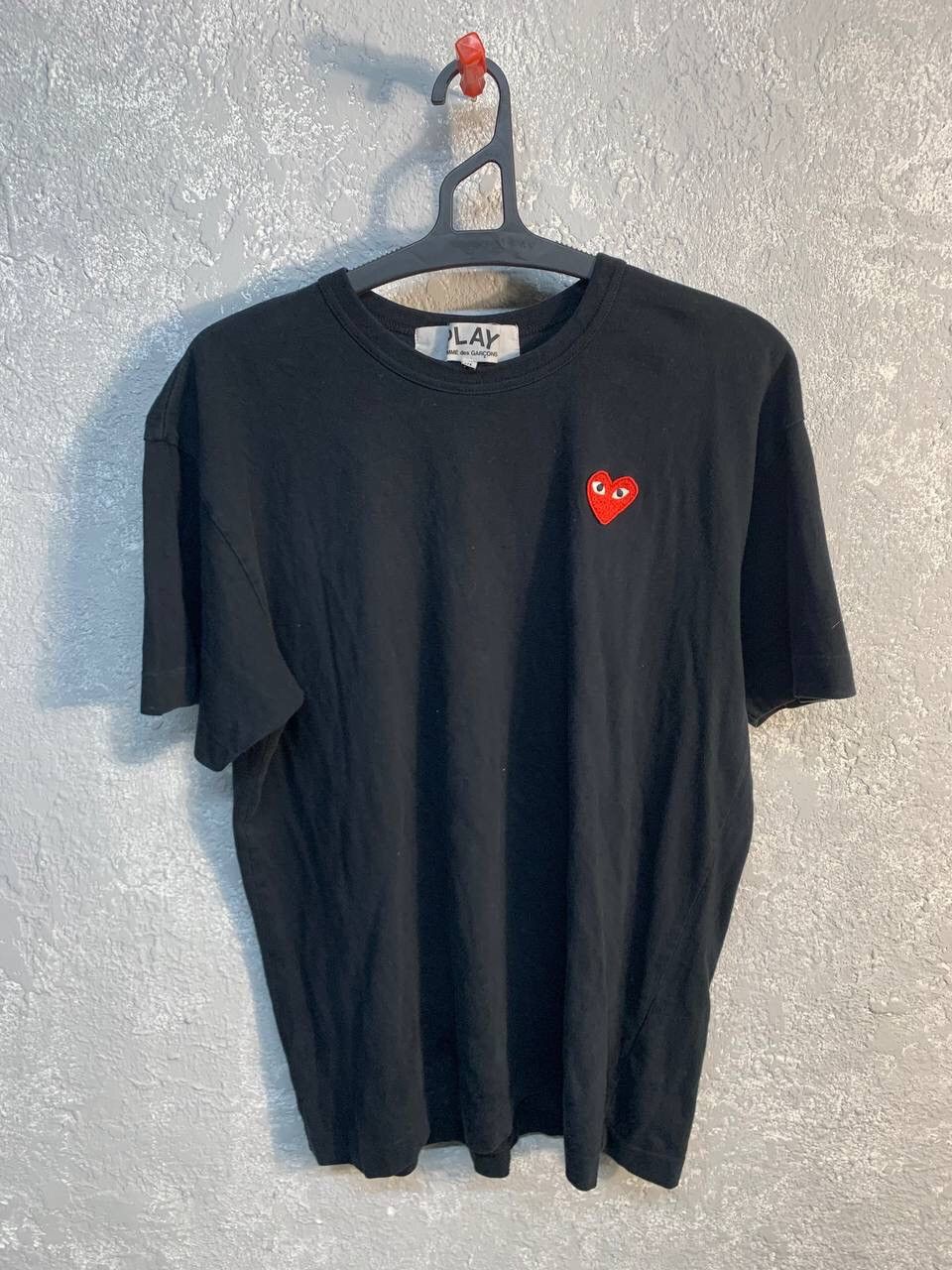 Comme des Garcons Comme des Garcons PLAY Logo Black T-Shirt Size US XL / EU 56 / 4 - 1 Thumbnail