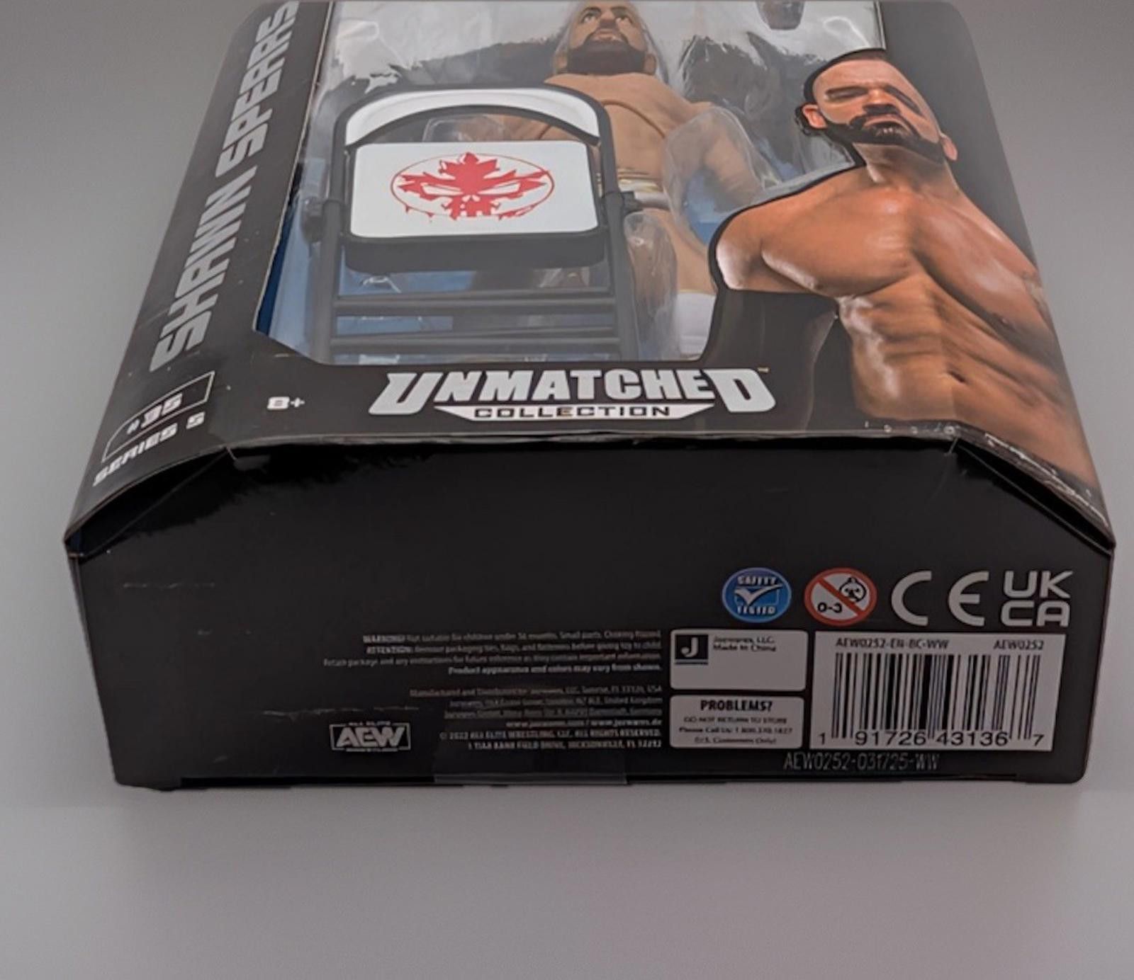 Other Jazwares AEW Unmatched Series #5 Shawn Spears #35 Size ONE SIZE - 3 Thumbnail