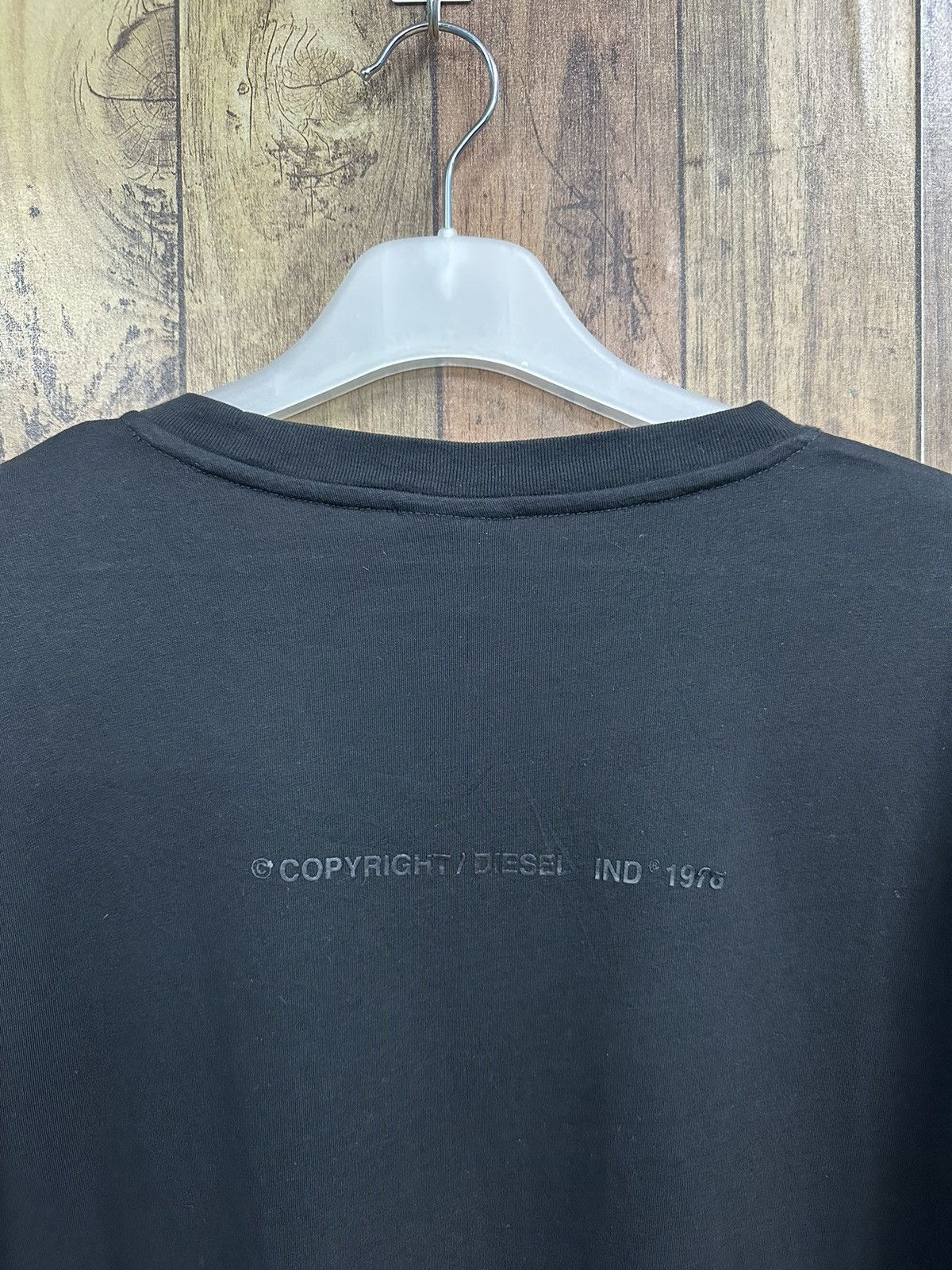 Diesel Y2k Diesel Industries "No More Tears" Tshirt A461 Size US L / EU 52-54 / 3 - 4 Thumbnail