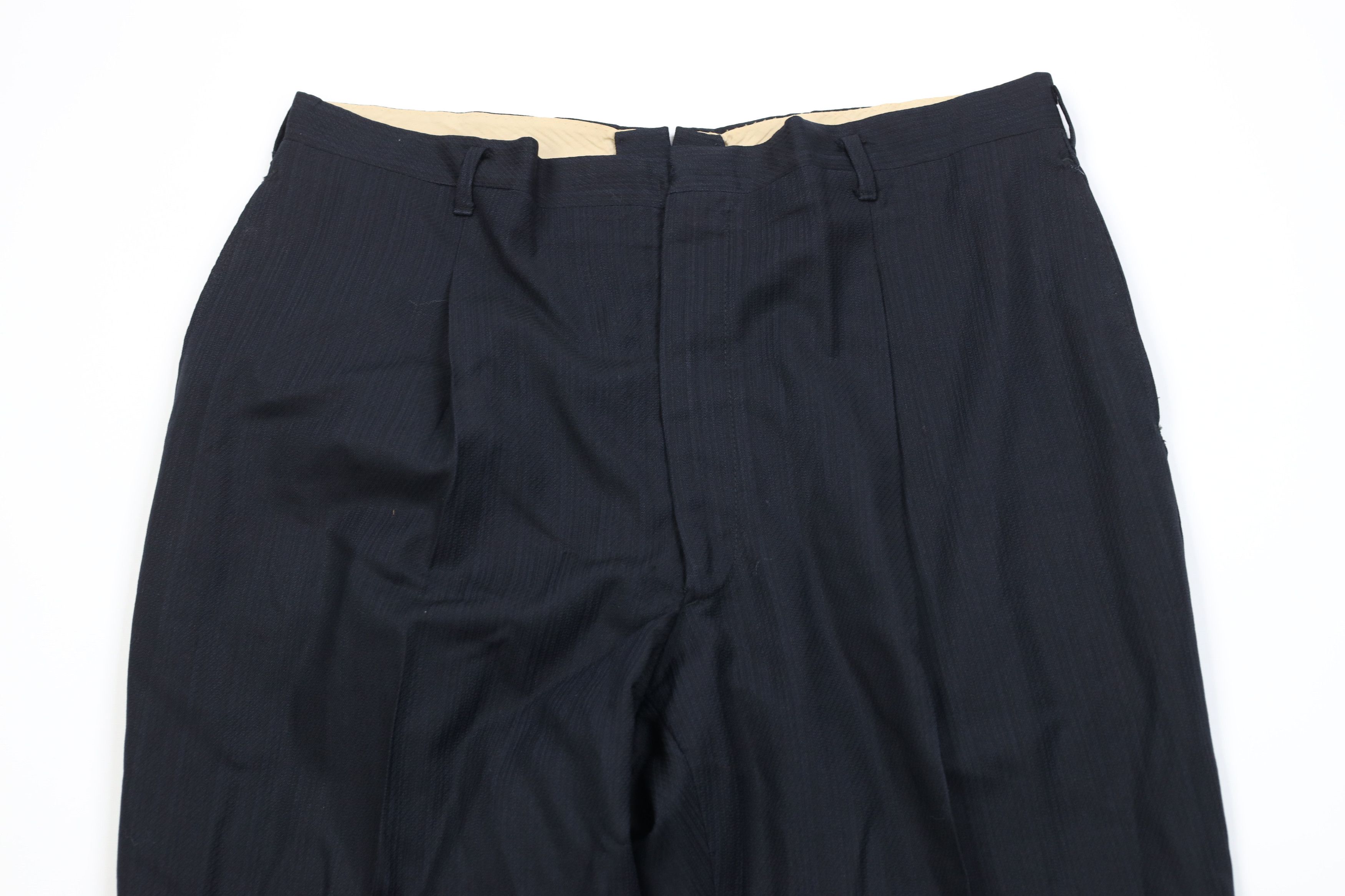 Vintage Vintage 50s Hollywood Regency Striped Chino Pants USA Size US 36 / EU 52 - 2 Thumbnail