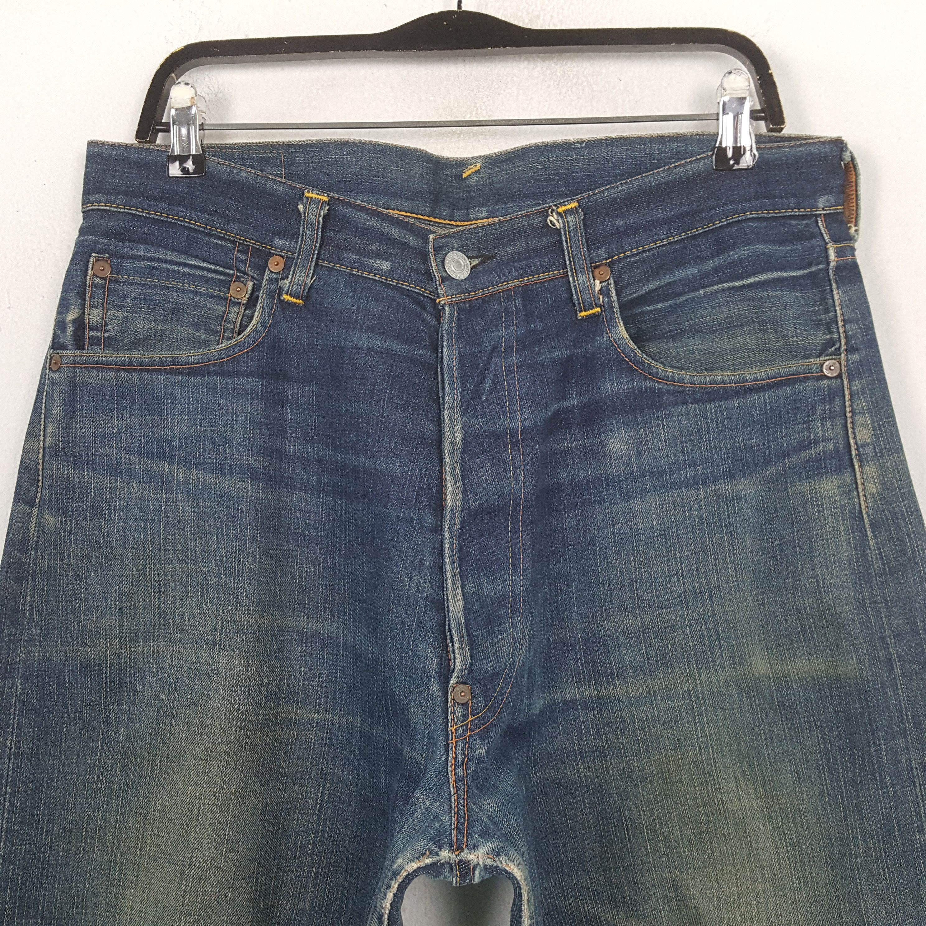 Evisu Evisu Japanese Brand Streetwear Custom Daicock Jeans C297N24 Size US 34 / EU 50 - 5 Thumbnail