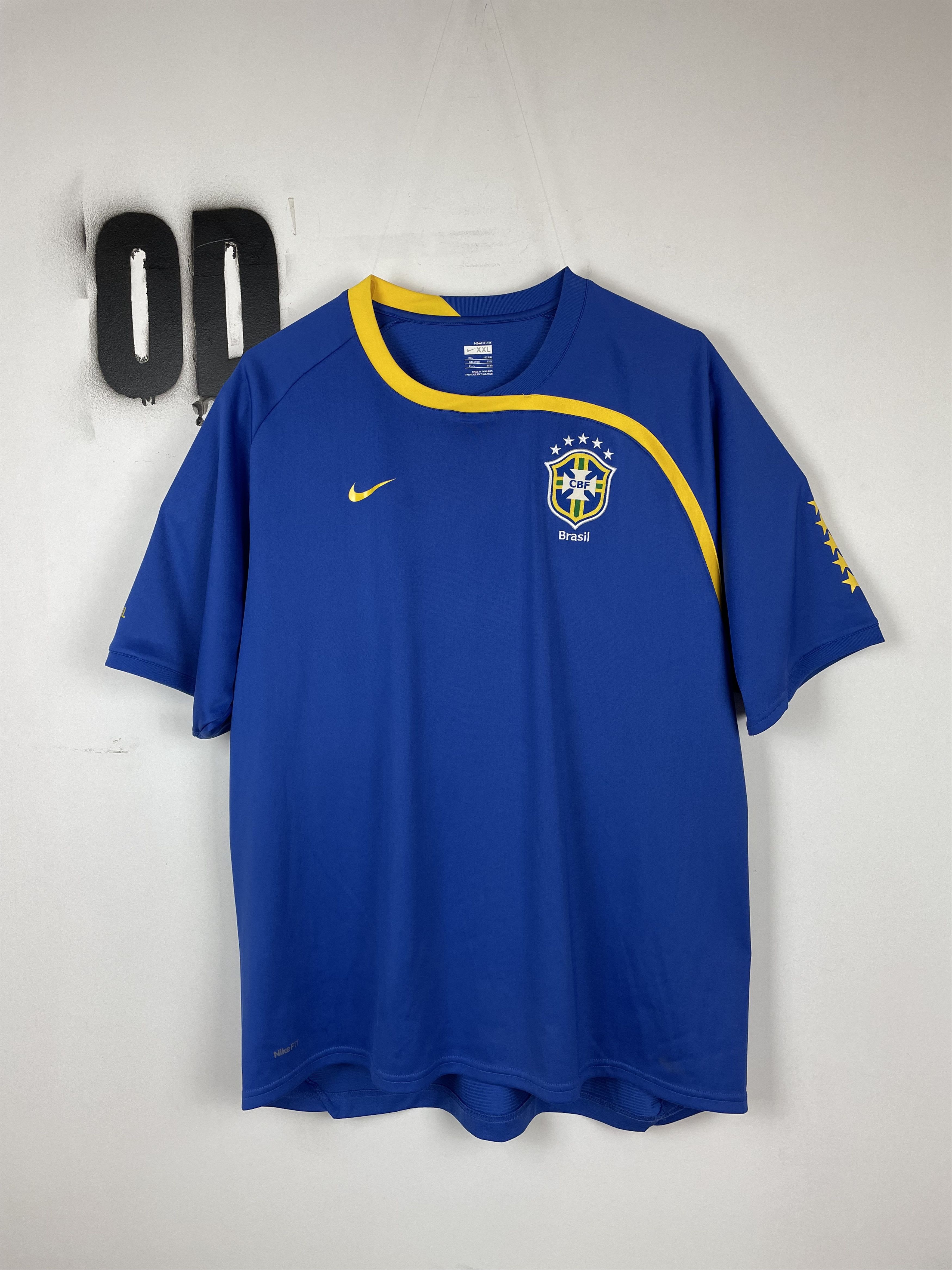 Nike Brasil 2008-2009 Training Football Shirt Size XXL