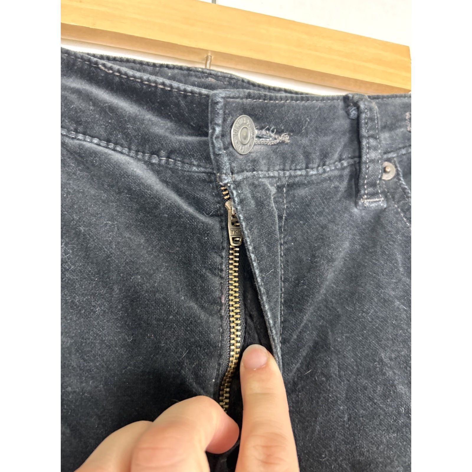 Vintage Ralph Lauren Denim & Supply Black Pants Tapered 34x34 Men Cotton Blend Pants Size US 34 / EU 50 - 6 Thumbnail