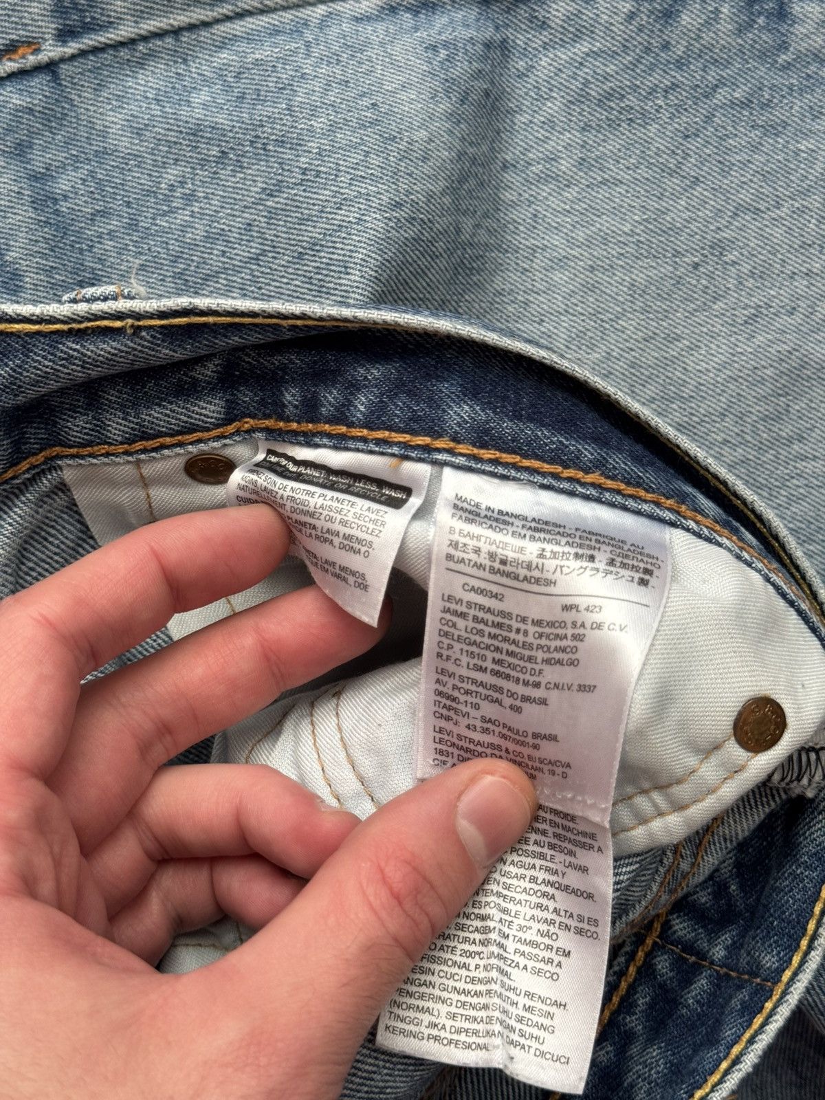 Levi's Vintage 00’s Levi’s USA 751 Jeans Denim Baggy Pants Size US 34 / EU 50 - 9 Thumbnail