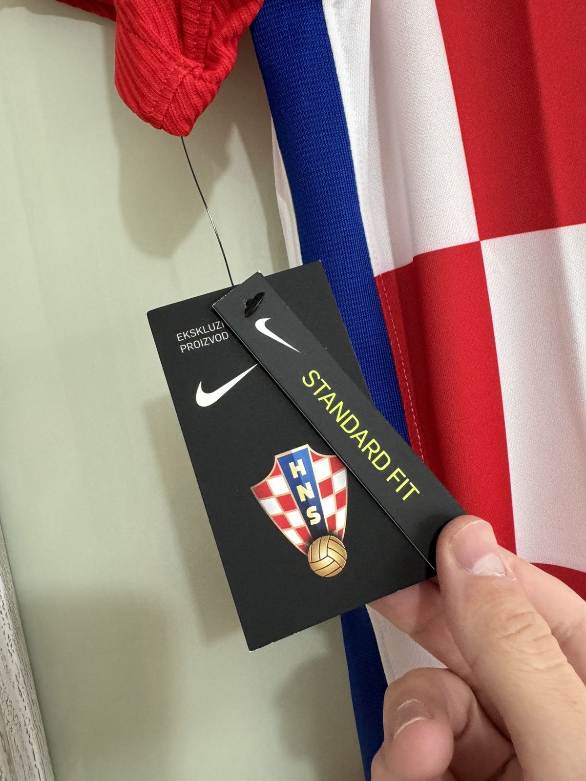 Nike Croatia Euro 2020-2021 Home Soccer Jersey Football Kit Shirt Size US M / EU 48-50 / 2 - 7 Thumbnail