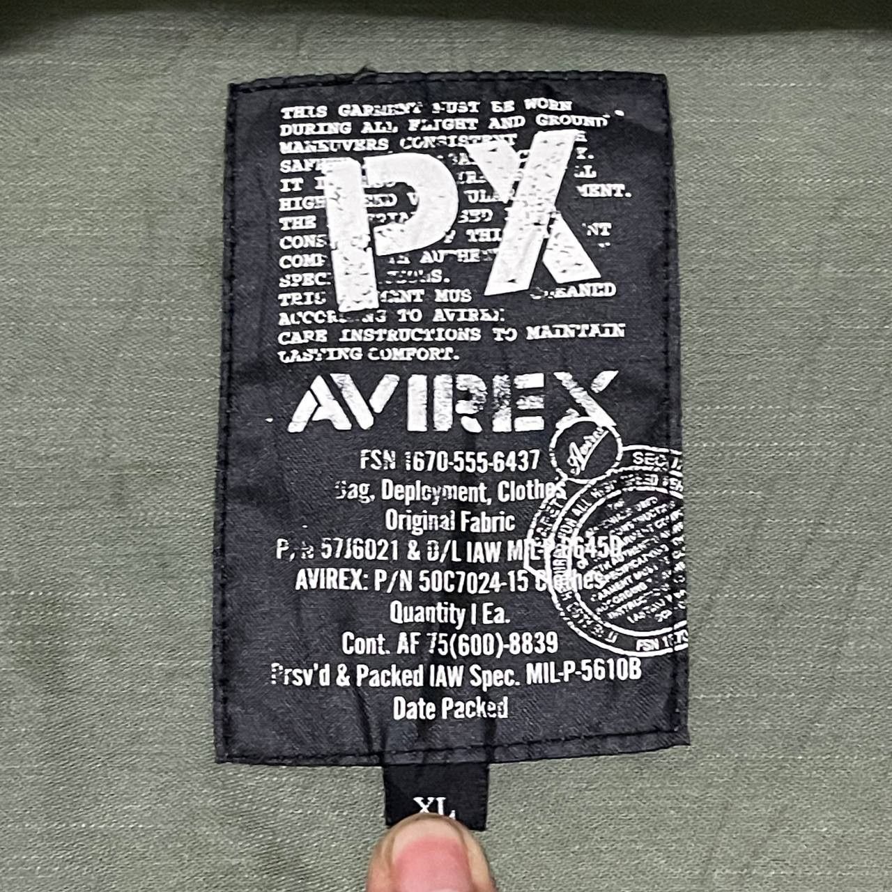Avirex Vintage Avirex Multi Pocket Denim Part Jacket Military Size US XL / EU 56 / 4 - 9 Thumbnail