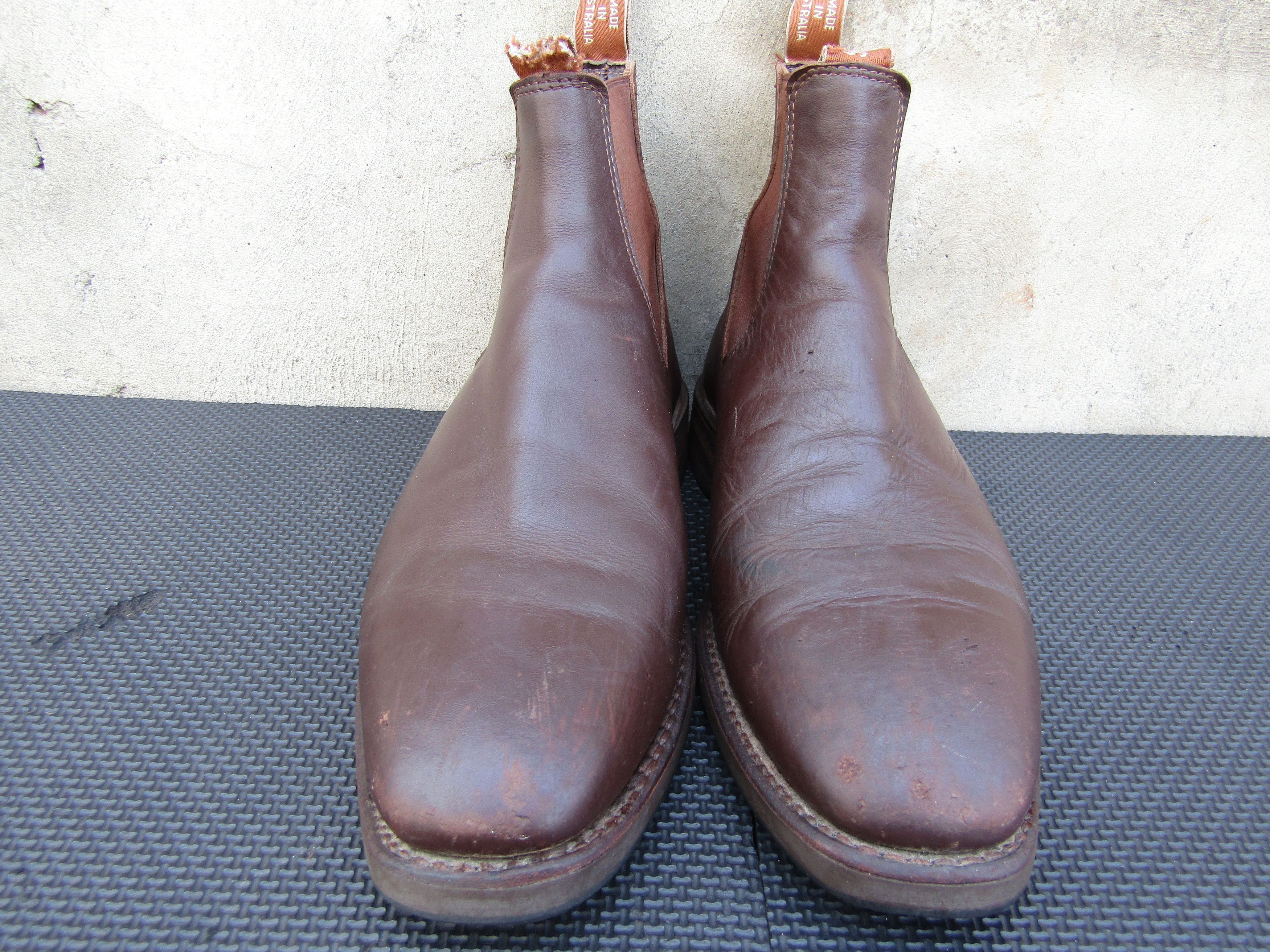 R.M. Williams RM Williams Craftsman Leather vintage Brown Boots Size US 8 / EU 41 - 4 Thumbnail