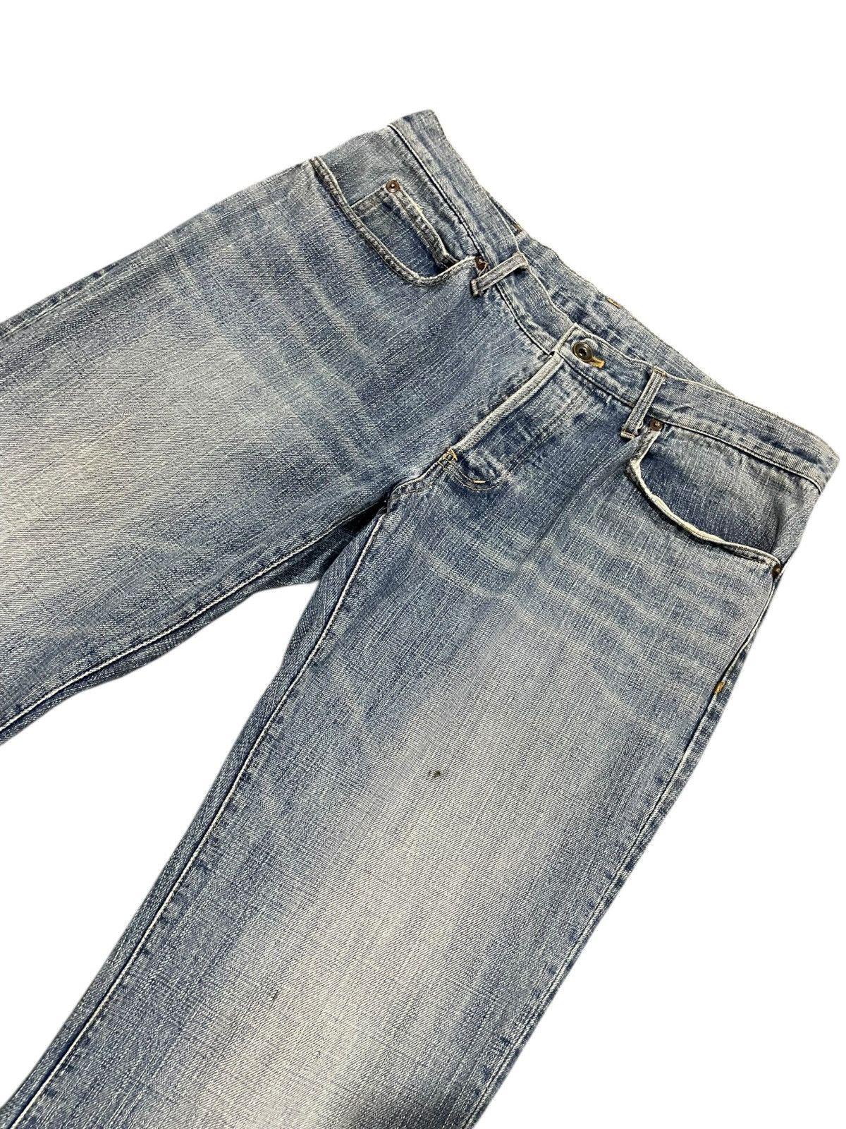 Issey Miyake Issey Miyake Tete Homme Flared Jeans Size US 34 / EU 50 - 4 Thumbnail