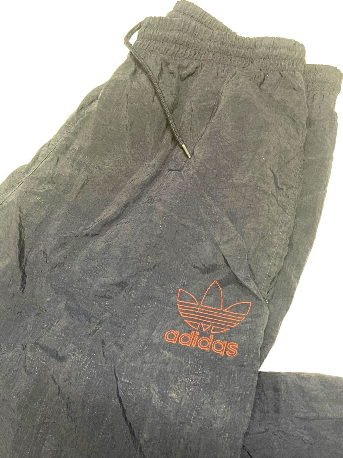 Adidas × Vintage Vintage 80s Adidas Nylon Windbreaker Pants S Size US 29 - 7 Thumbnail