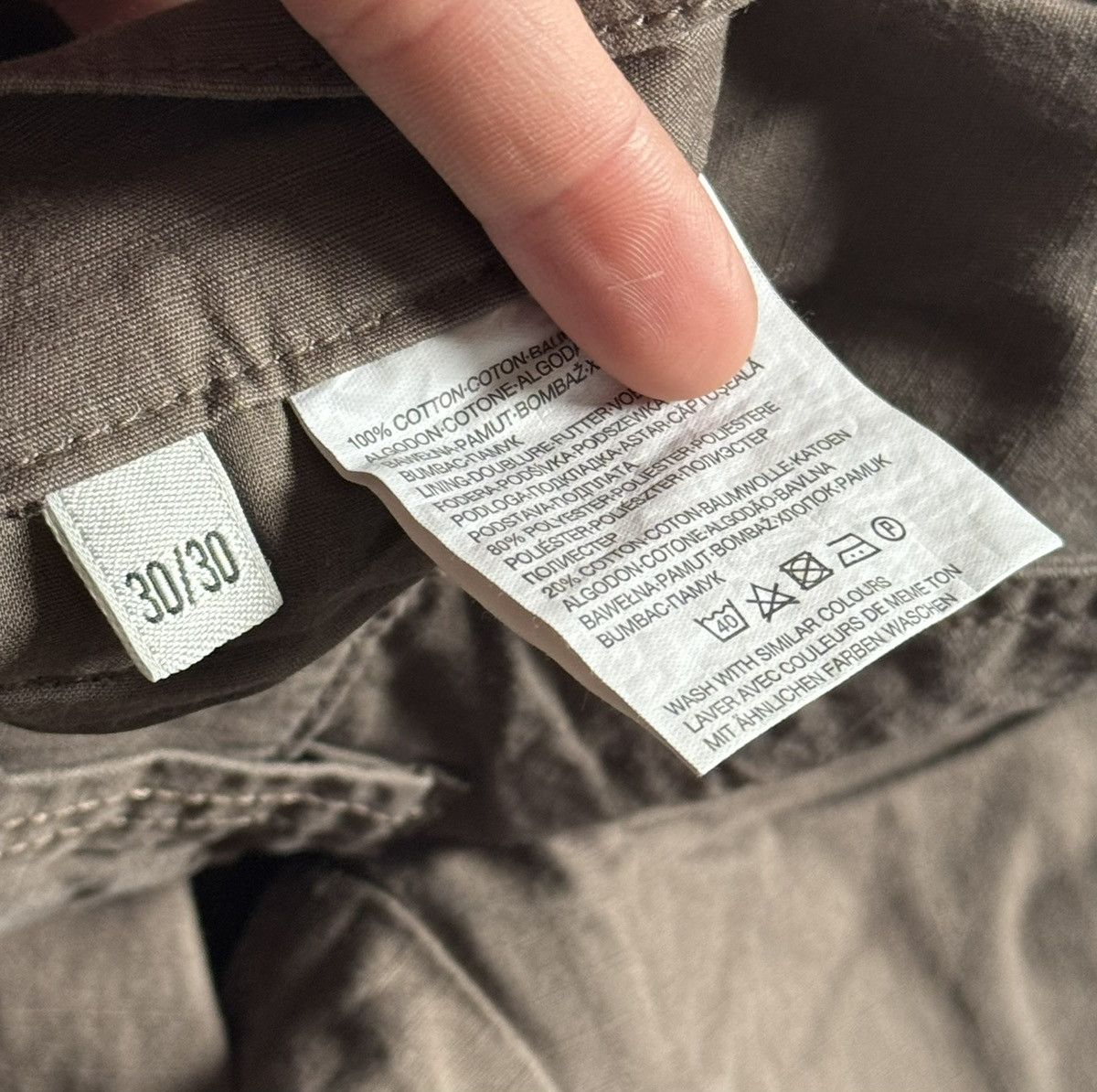 Le Grande Bleu (L.G.B.) Clockhouse 30/30 cargo multipocket pants trousers baggy Y2K Size US 30 / EU 46 - 11 Thumbnail