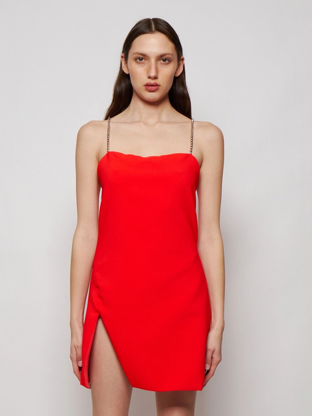 The Attico o1mle0526 Fujiko Mini Dress in Red Size L / US 10 / IT 46 - 3 Thumbnail