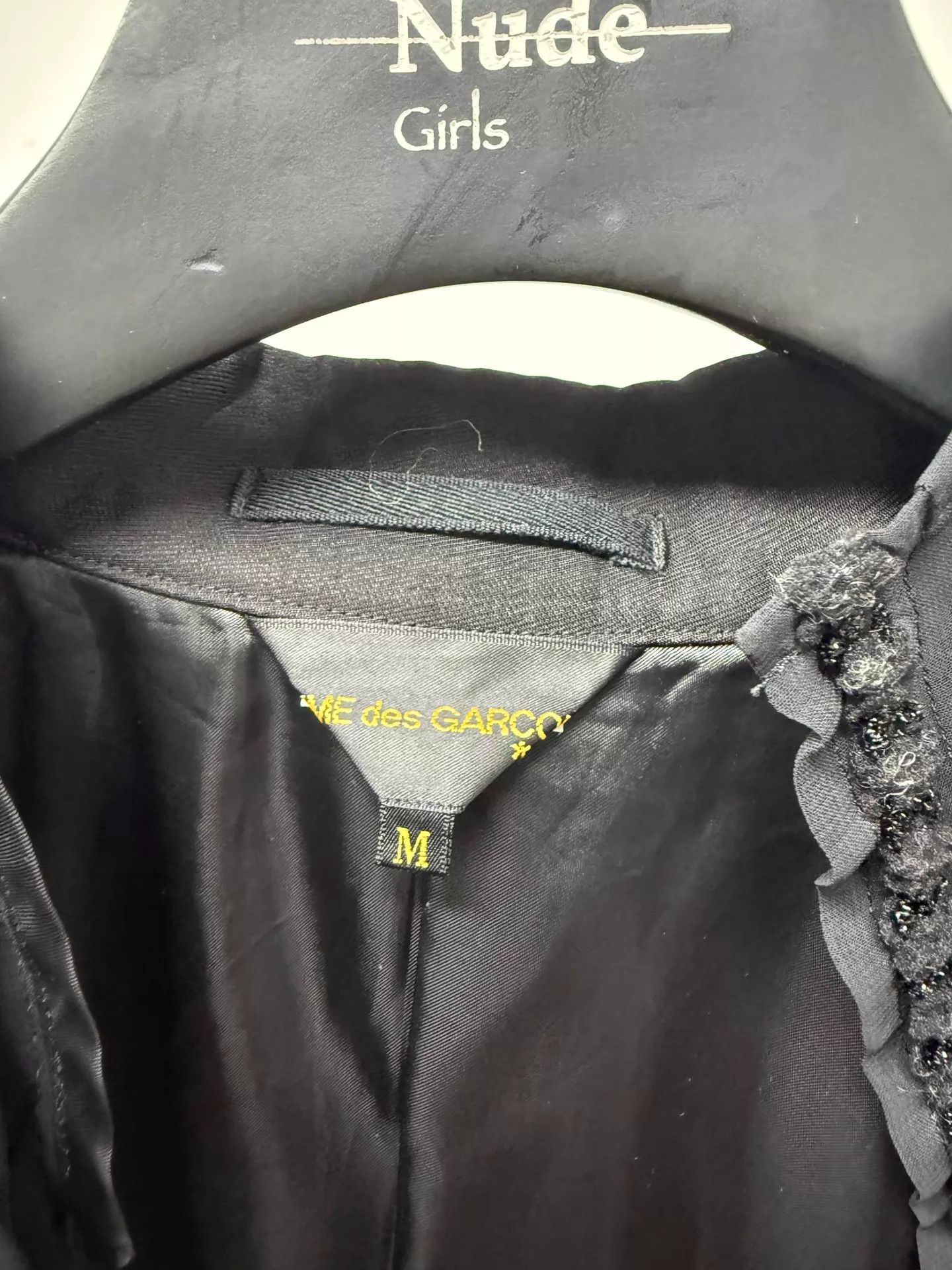 Comme des Garcons M COMME des GARÇONS 2005AW Black Color Block Jacket Size M / US 6-8 / IT 42-44 - 6 Thumbnail