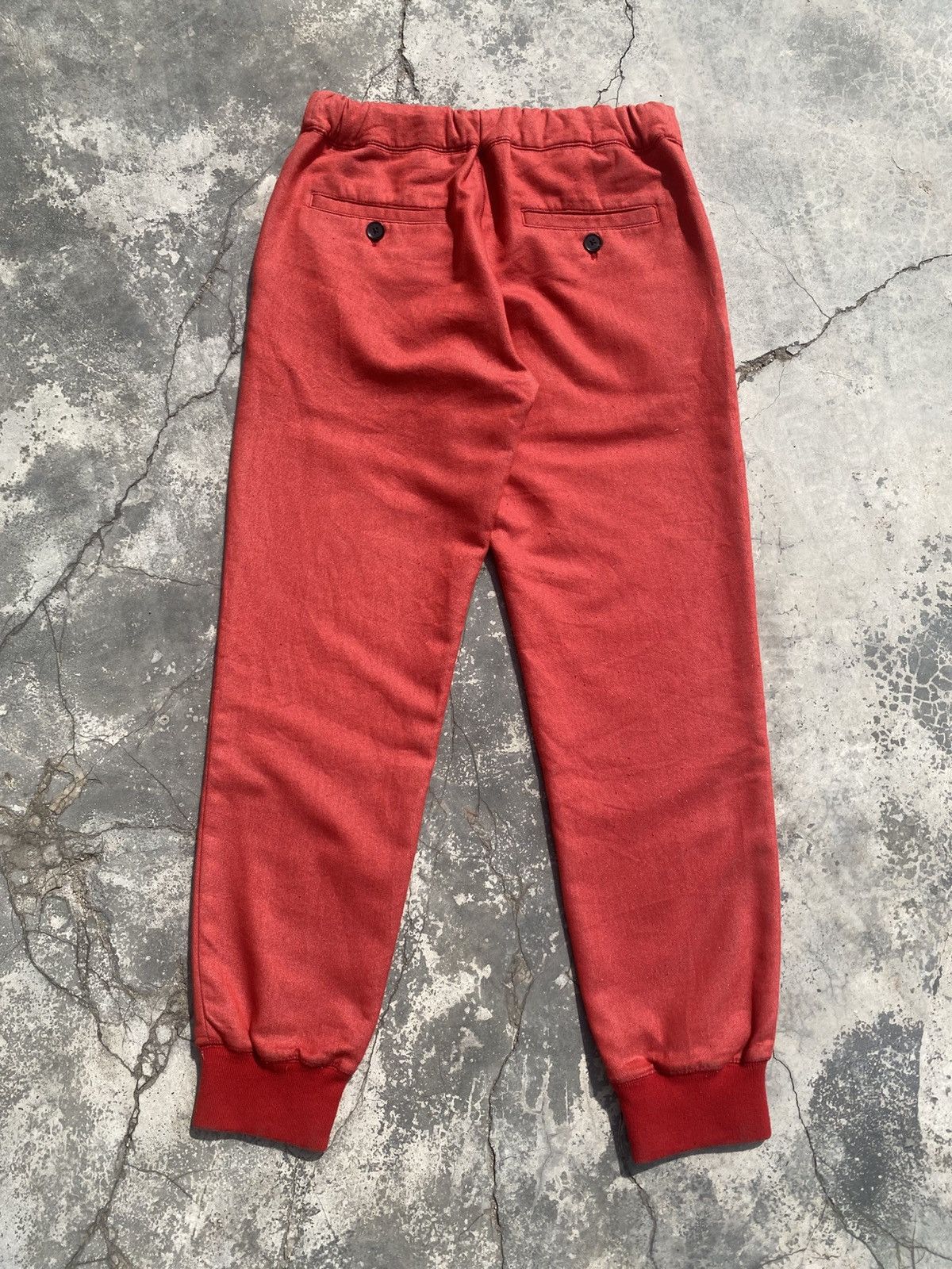 Katharine Hamnett London 1990s Katharine Hamnett Orange Sweatpant Size US 31 - 3 Thumbnail