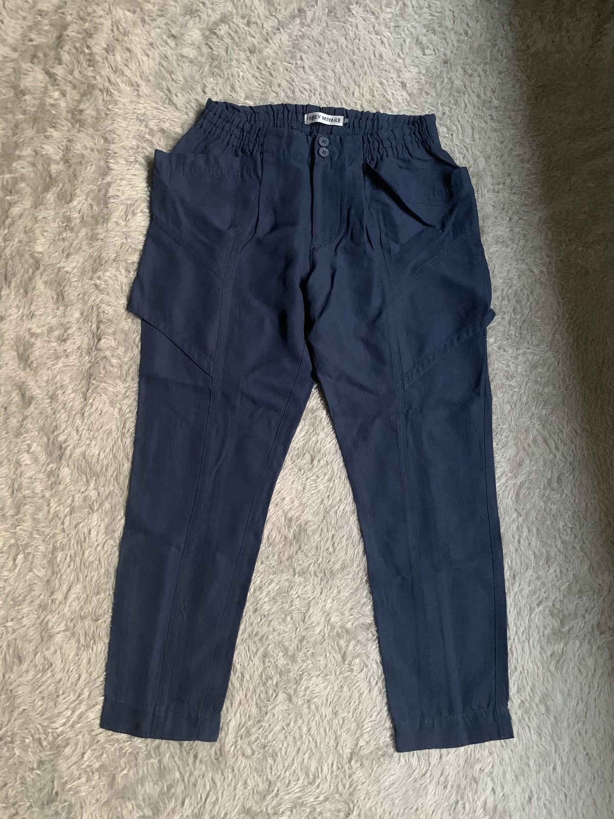 Issey Miyake Issey Miyake Asymmetric Triacetate Pants Size US 30 / EU 46 - 1 Thumbnail