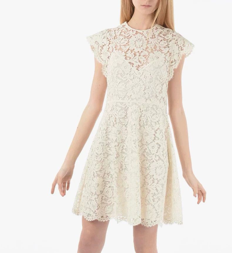 Valentino Valentino White lace dress Size XS / US 0-2 / IT 36-38 - 7 Thumbnail
