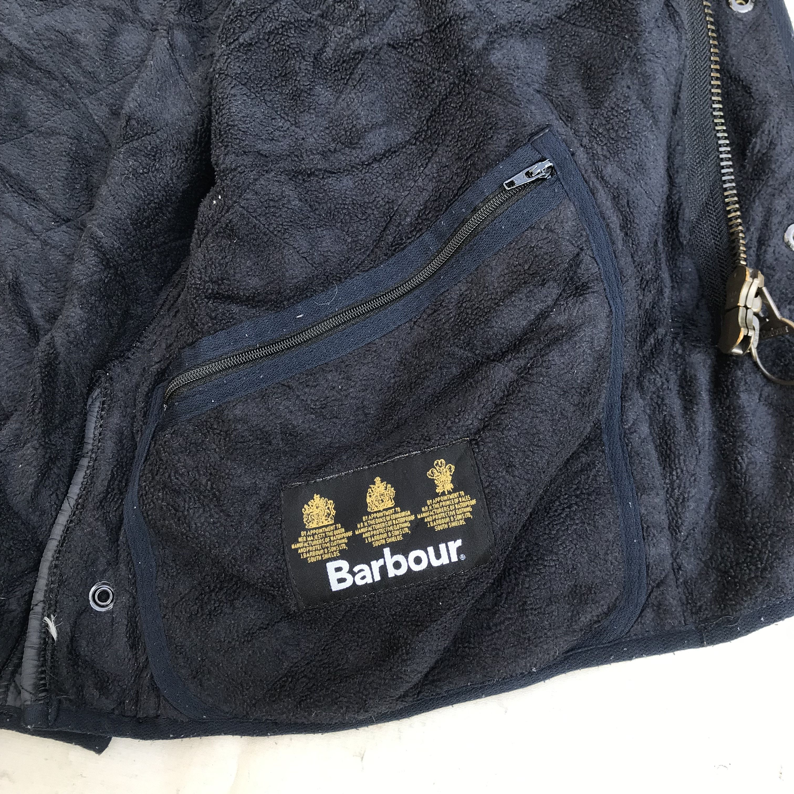 Barbour Barbour Black powell quilted jacket D311 polar Quilt Long Size US L / EU 52-54 / 3 - 3 Thumbnail