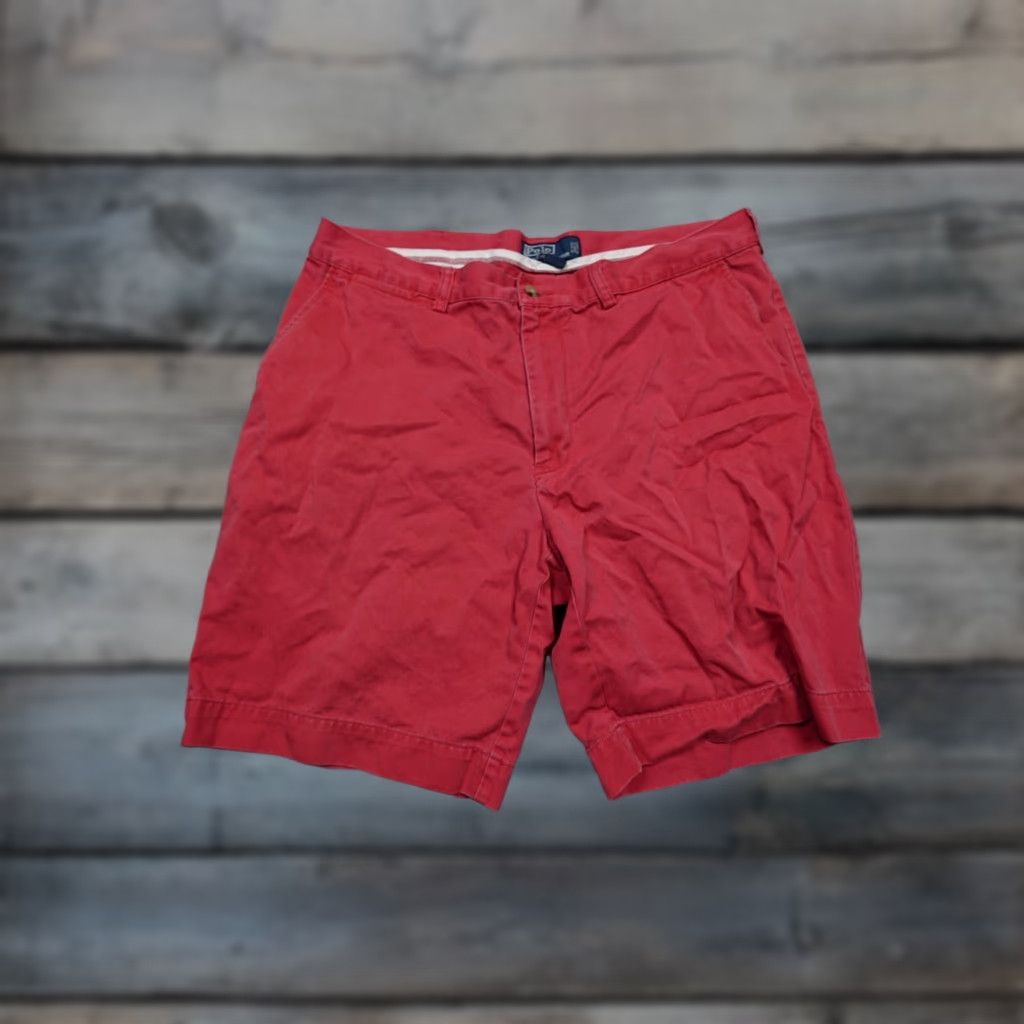 Polo Ralph Lauren Polo Ralph Lauren Red Chino Golf Short Mens 36 Relaxed Fit Polo Ralph Lauren Red Chino Golf Short Mens 36 Relaxed Fit Size US M / EU 48-50 / 2 - 1 Thumbnail
