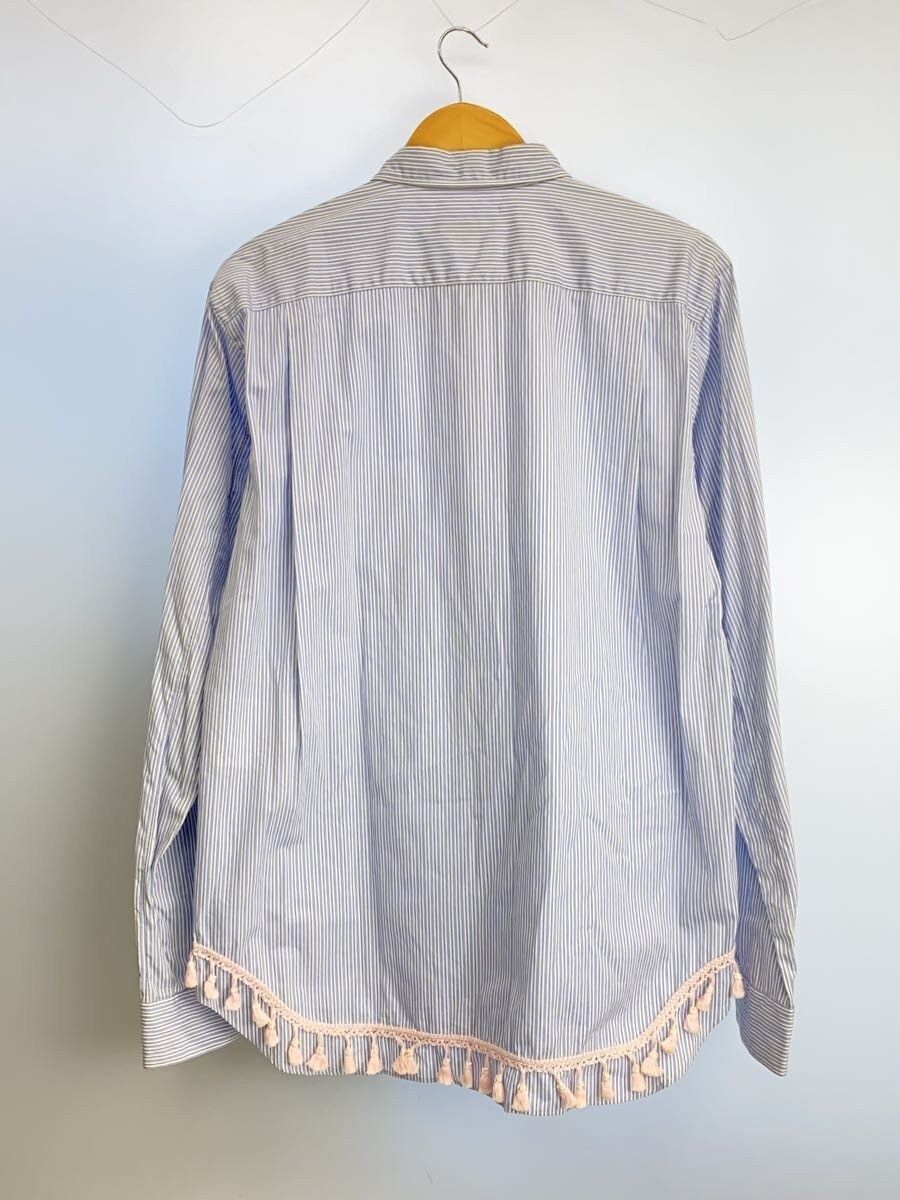 Comme des Garcons Homme Plus 🐎 2013 Frill Striped Shirt Size US M / EU 48-50 / 2 - 2 Thumbnail