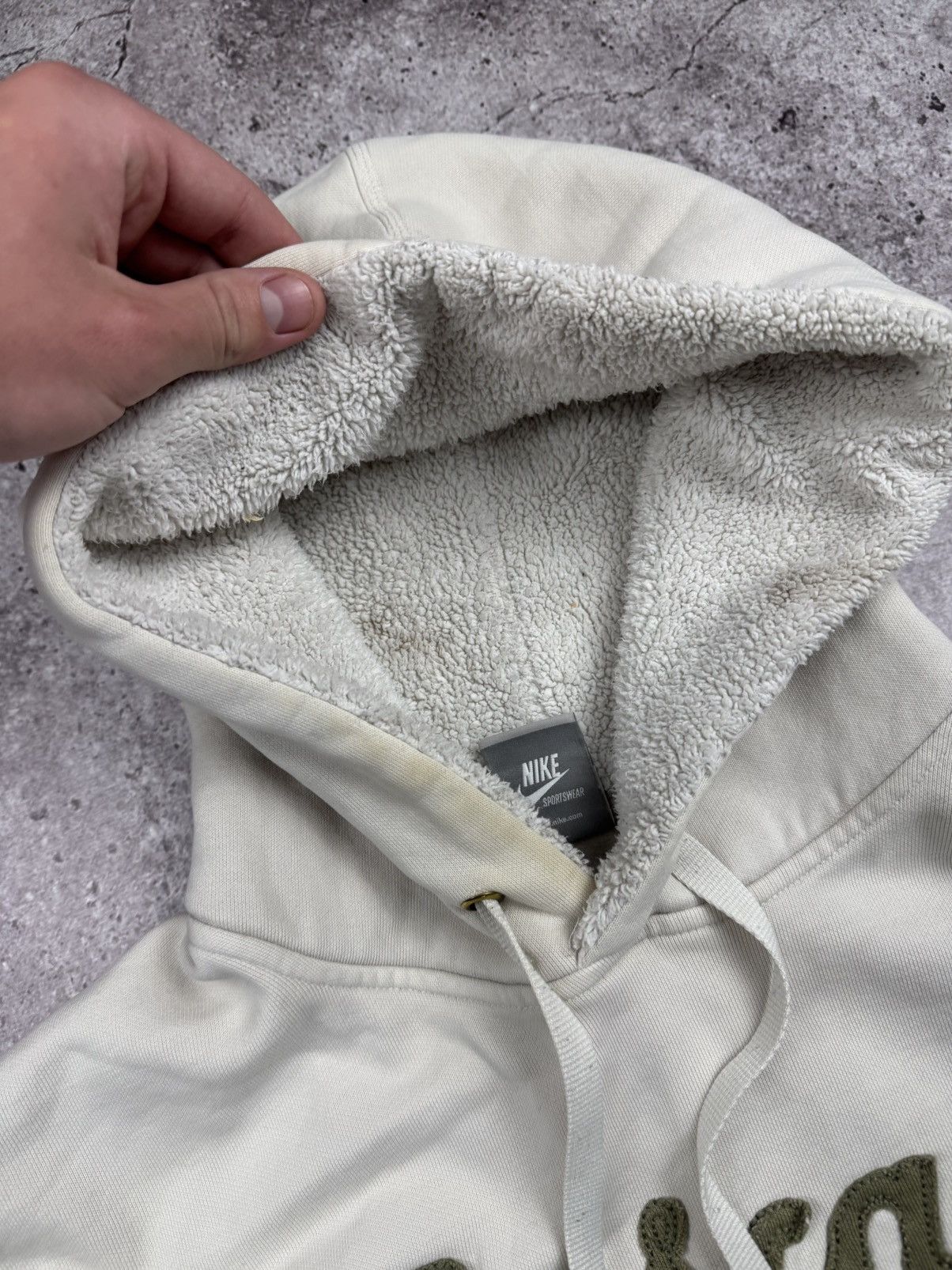 Nike Vintage Nike Faux Fur Zip Up Hoodie Ifsixwasnine Lgb Style Size US L / EU 52-54 / 3 - 4 Thumbnail