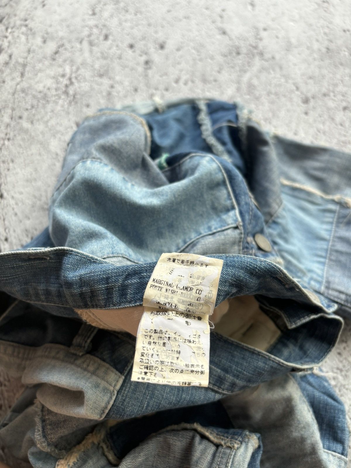 Hysteric Glamour Marginal Glamour patchwork denim jeans Size US 29 - 8 Thumbnail
