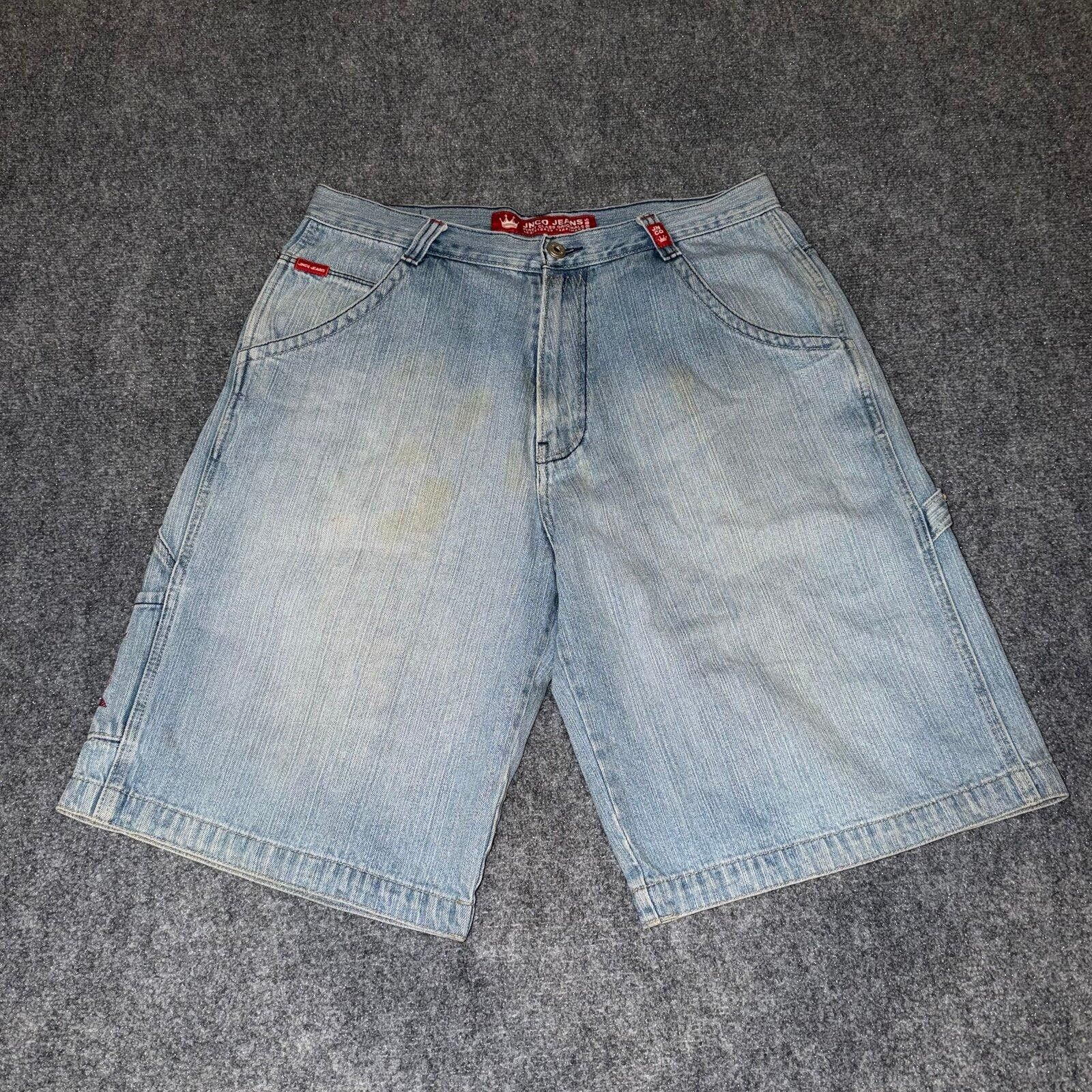 JNCO Vintage JNCO Crown Denim Shorts Mens XL 36 Vtg y2k 90s Rare Size US 36 / EU 52 - 2 Thumbnail