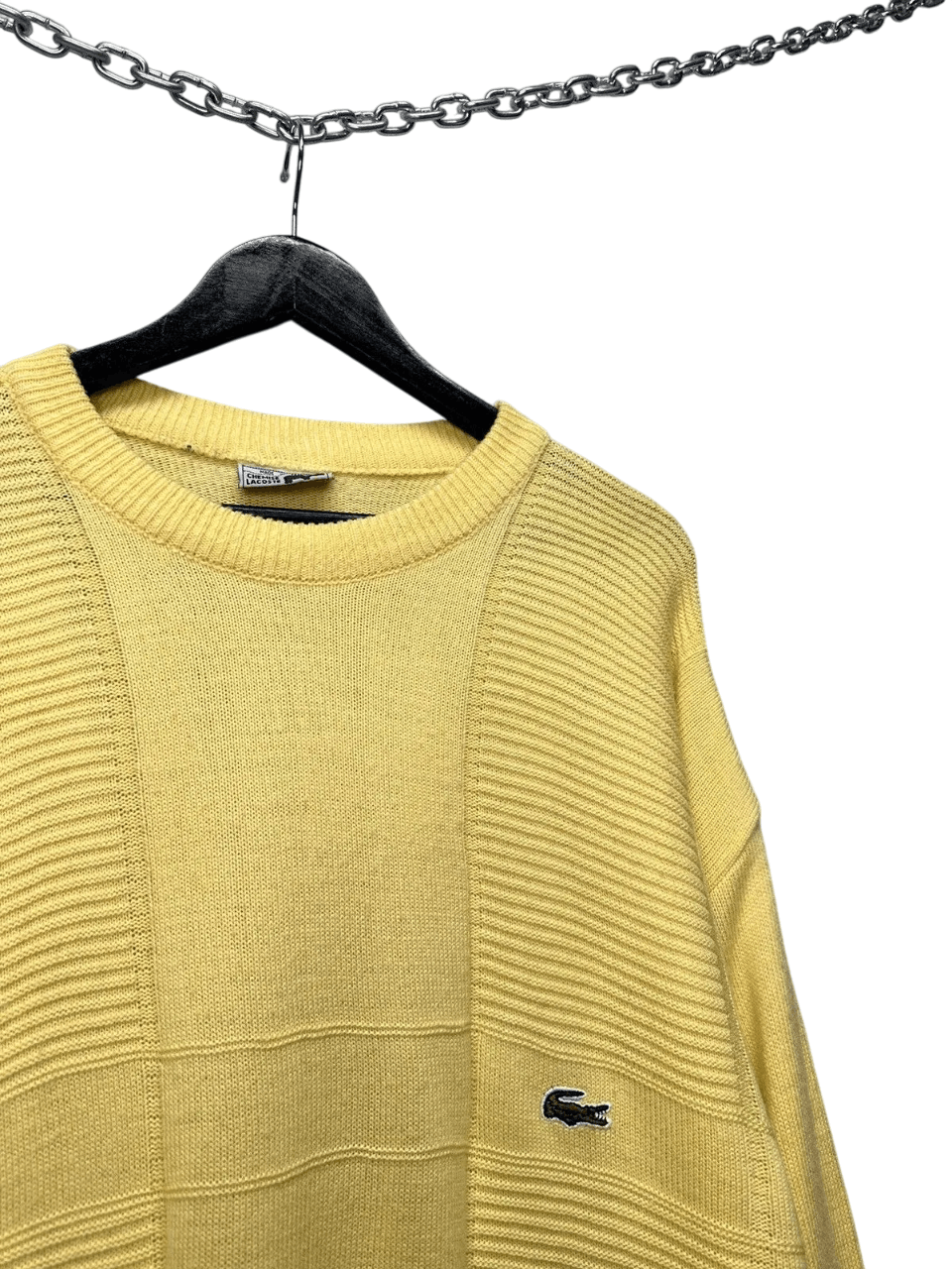 14th Addiction 90s Lacoste XL Sweater – Hand Knit Y2K Japanese Style Size US L / EU 52-54 / 3 - 5 Thumbnail