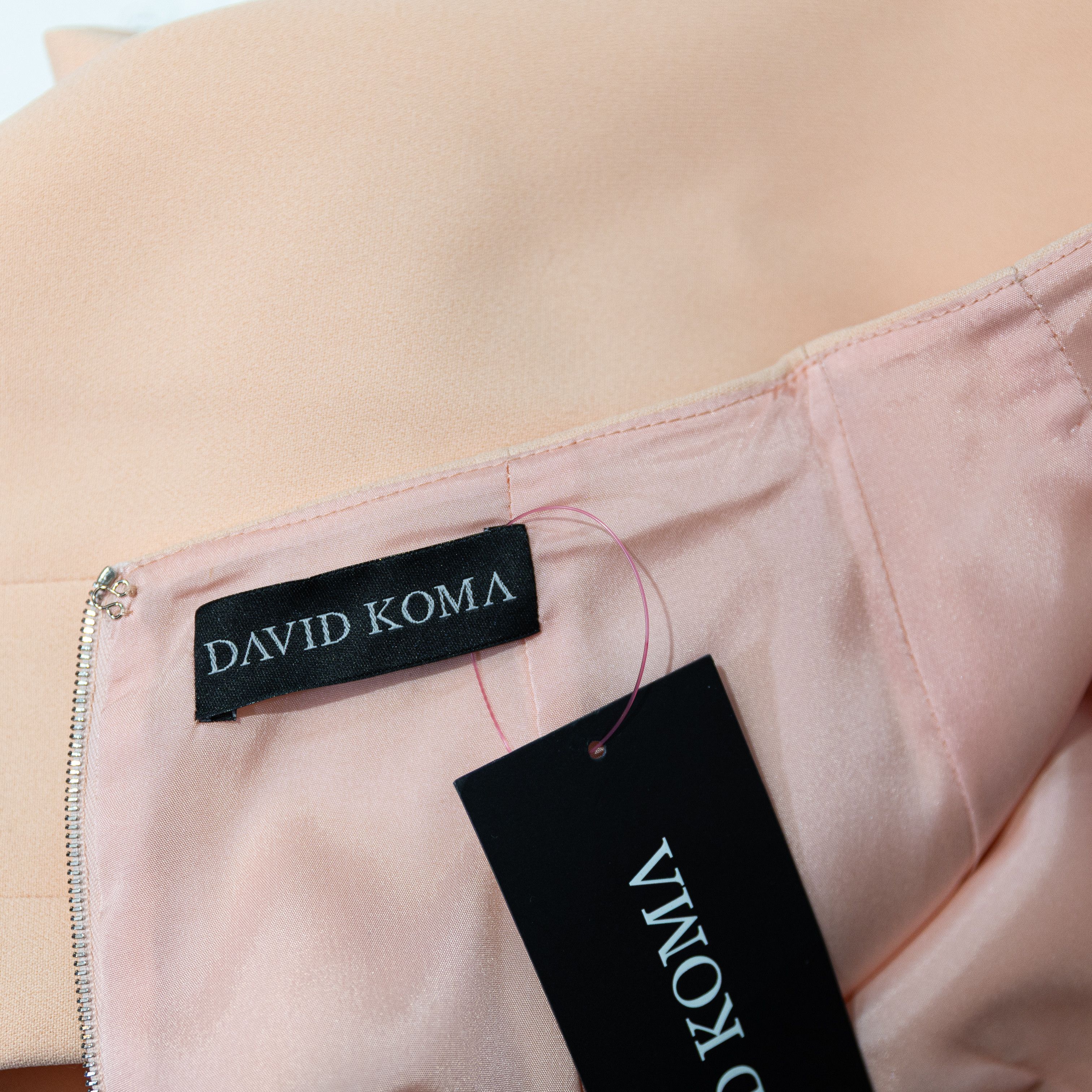 Other NEW David Koma Embellished Cady Crystal Size 28" / US 6 / IT 42 - 2 Thumbnail