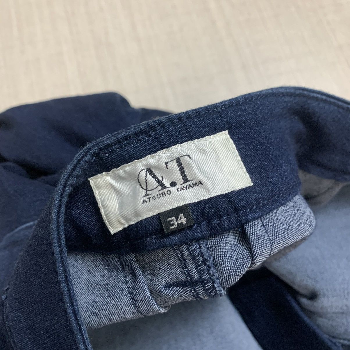 Japanese Brand 2000s japanese archive atsuro tayama cargo denim pants Size US 34 / EU 50 - 7 Thumbnail
