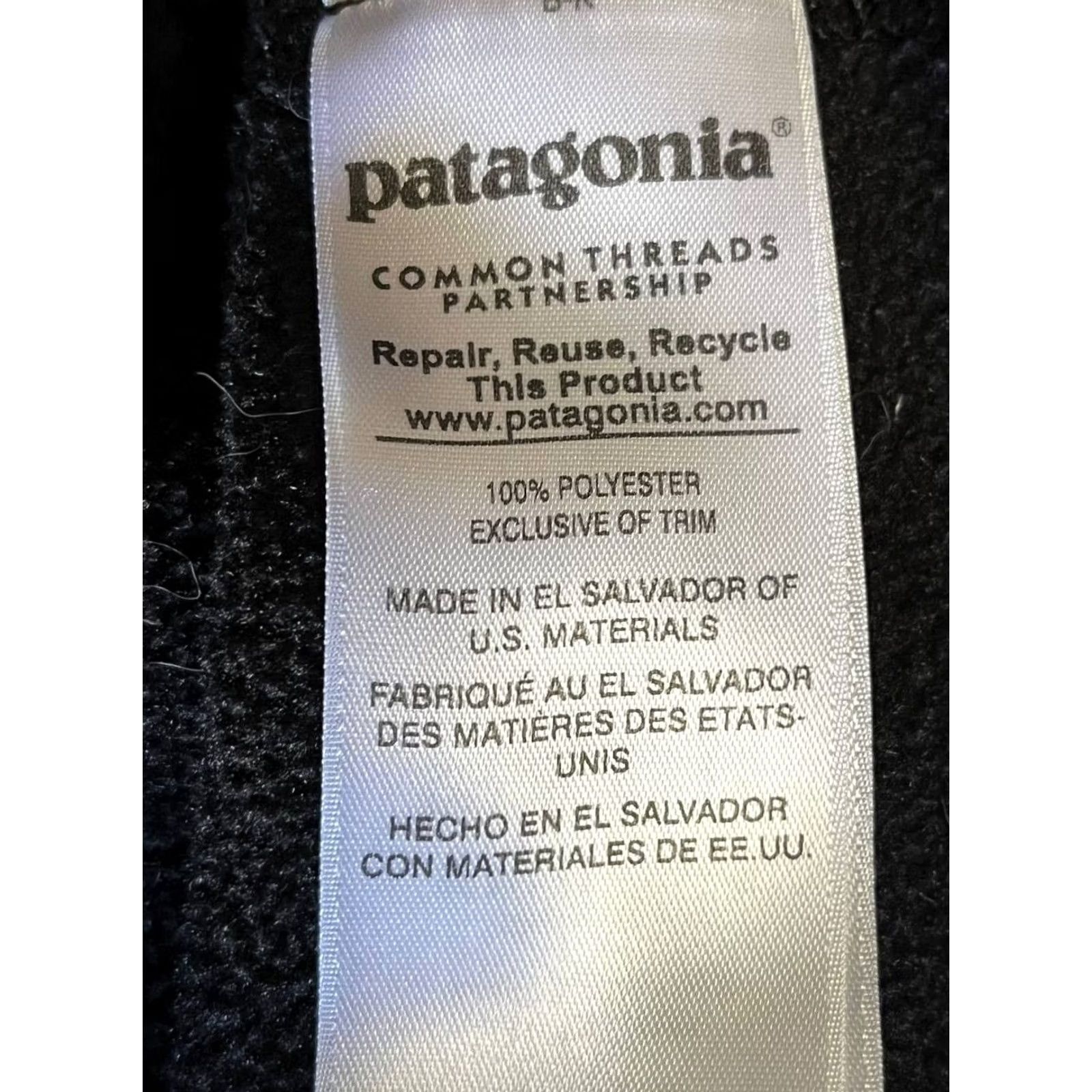 Patagonia VINTAGE Patagonia Synchilla Vest Zip Black Women's Medium Vest Zip Black Patagonia Synchilla Women M Vest Size M / US 6-8 / IT 42-44 - 6 Thumbnail