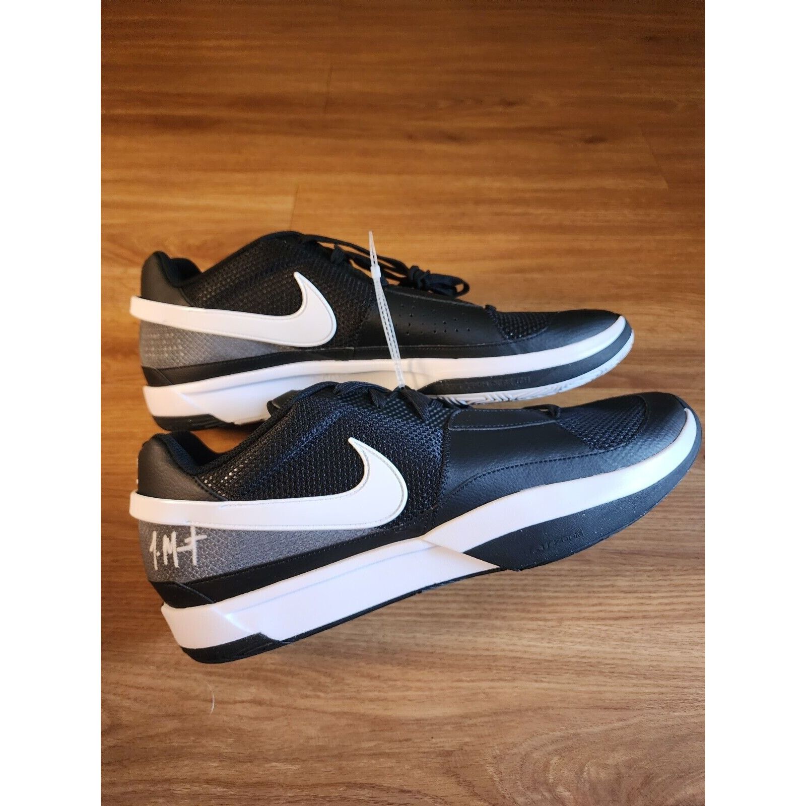 Nike NEW Ja 1 TB Men's Size 18 Black/White-Black NEW NO BOX Size US 15 / EU 48 - 1 Thumbnail