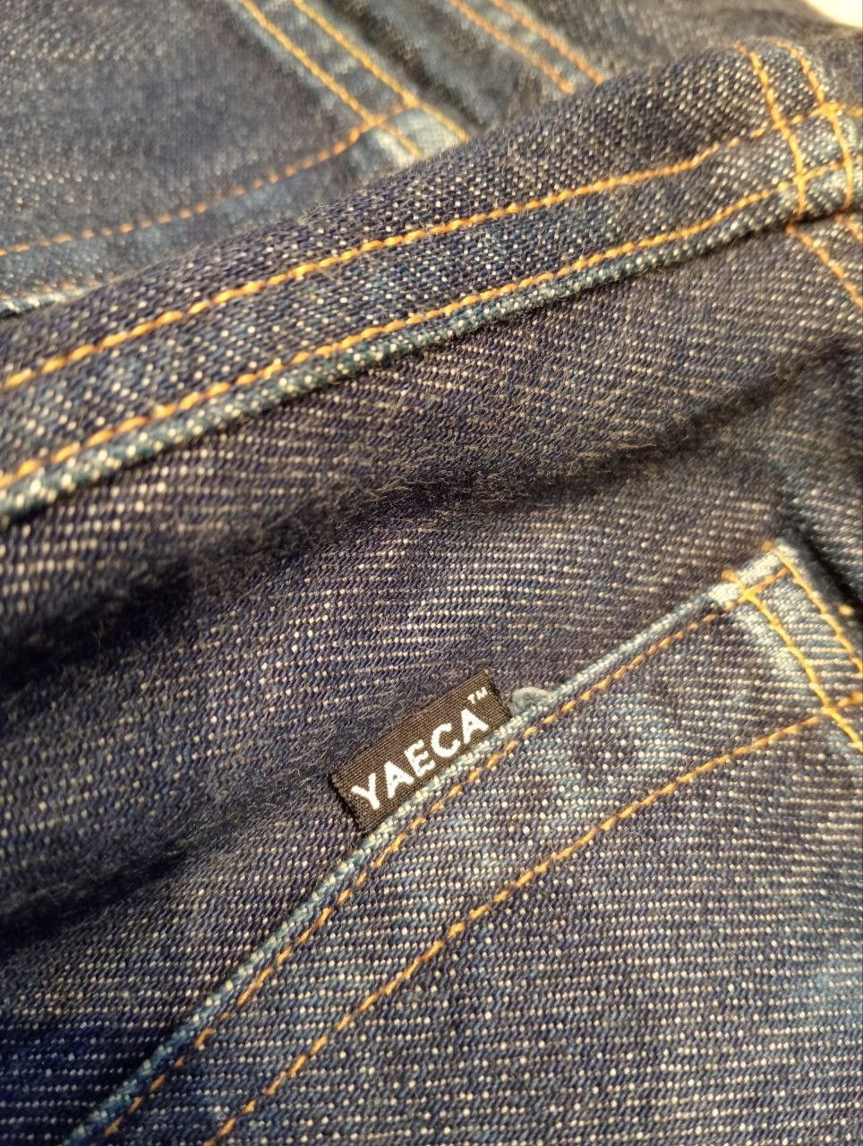 YAECA YAECA JAPAN 7-13W EXCLUSIVE FABRIC INDIGO DENIM PANTS Size US 29 - 11 Thumbnail