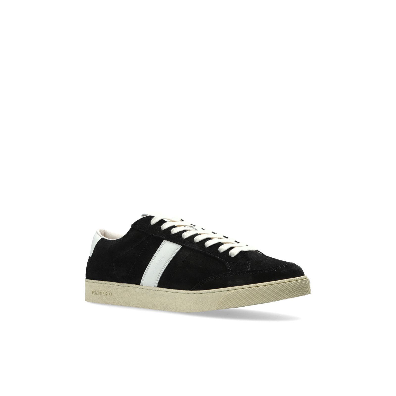 Tom Ford TOM FORD Black Suede Sneakers New & Authentic (Men's size:9; Size US 9 / EU 42 - 2 Thumbnail