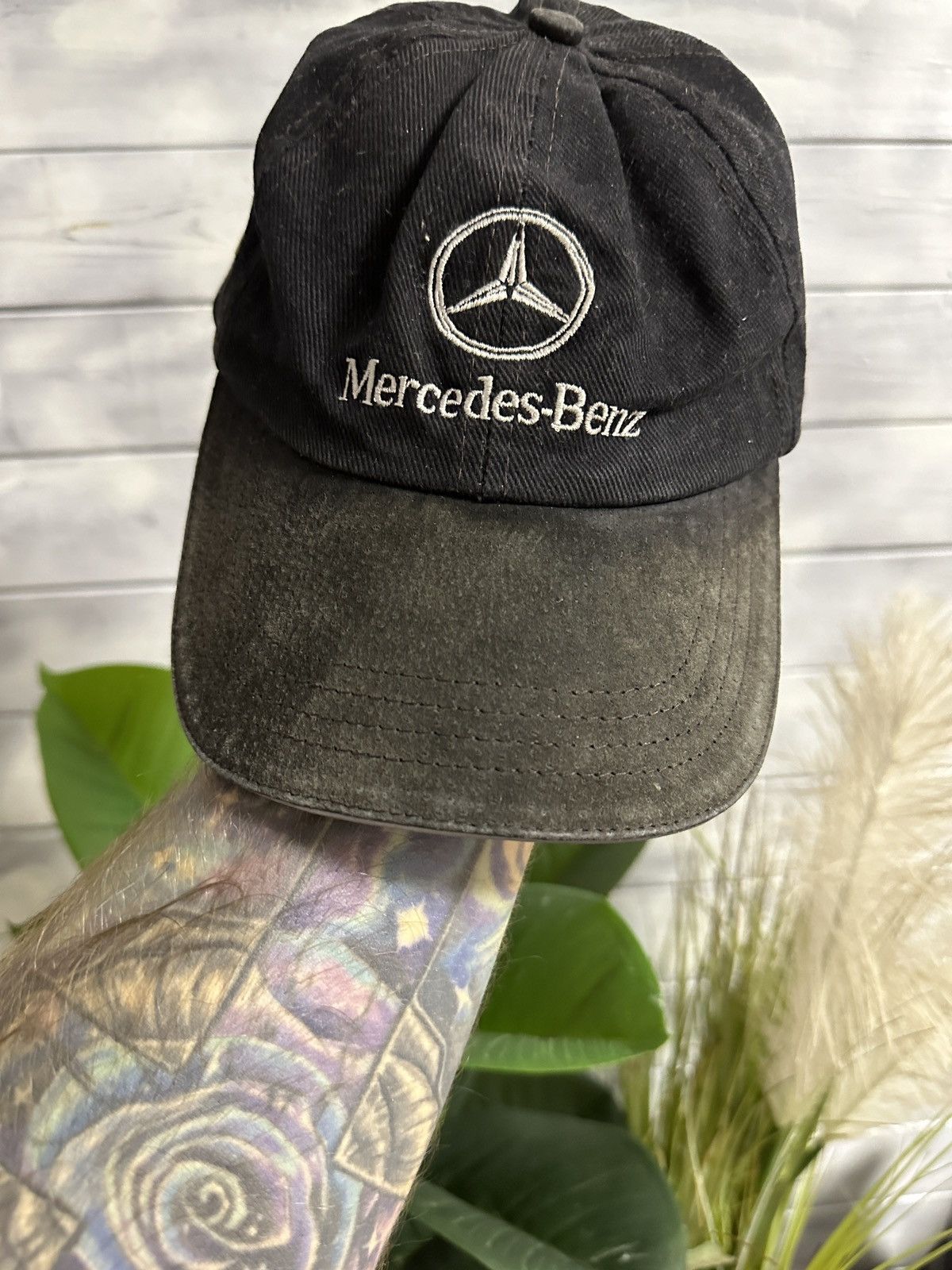 Mercedes-Benz Rare Vintage Cap Mercedes l-Benz Y2K style. Size ONE SIZE - 3 Thumbnail