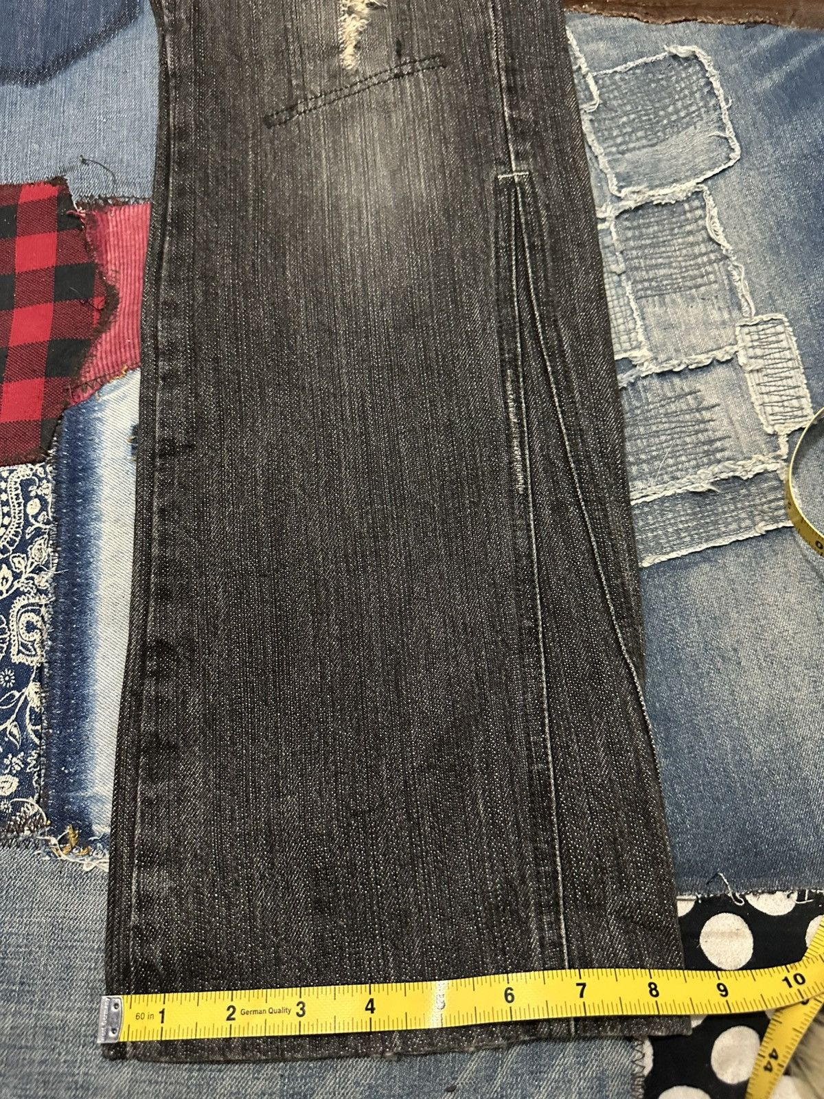 Japanese Brand Edge Rupert Distressed Denim Jeans Pants Size US 33 - 22 Thumbnail