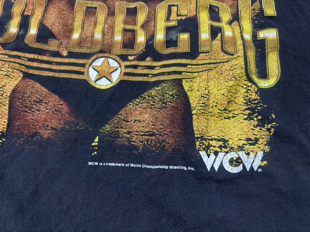 Vintage VINTAGE 90s WCW Goldberg T Shirt Size US XL / EU 56 / 4 - 3 Thumbnail