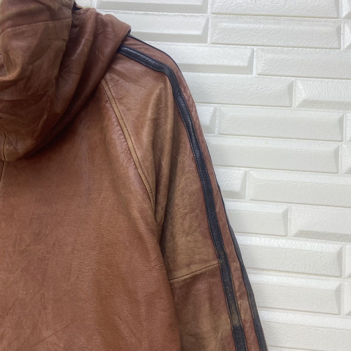 Schott Schott N.Y.C Sportswear Sheep Skin Genuine Leather Jacket Size US S / EU 44-46 / 1 - 14 Thumbnail