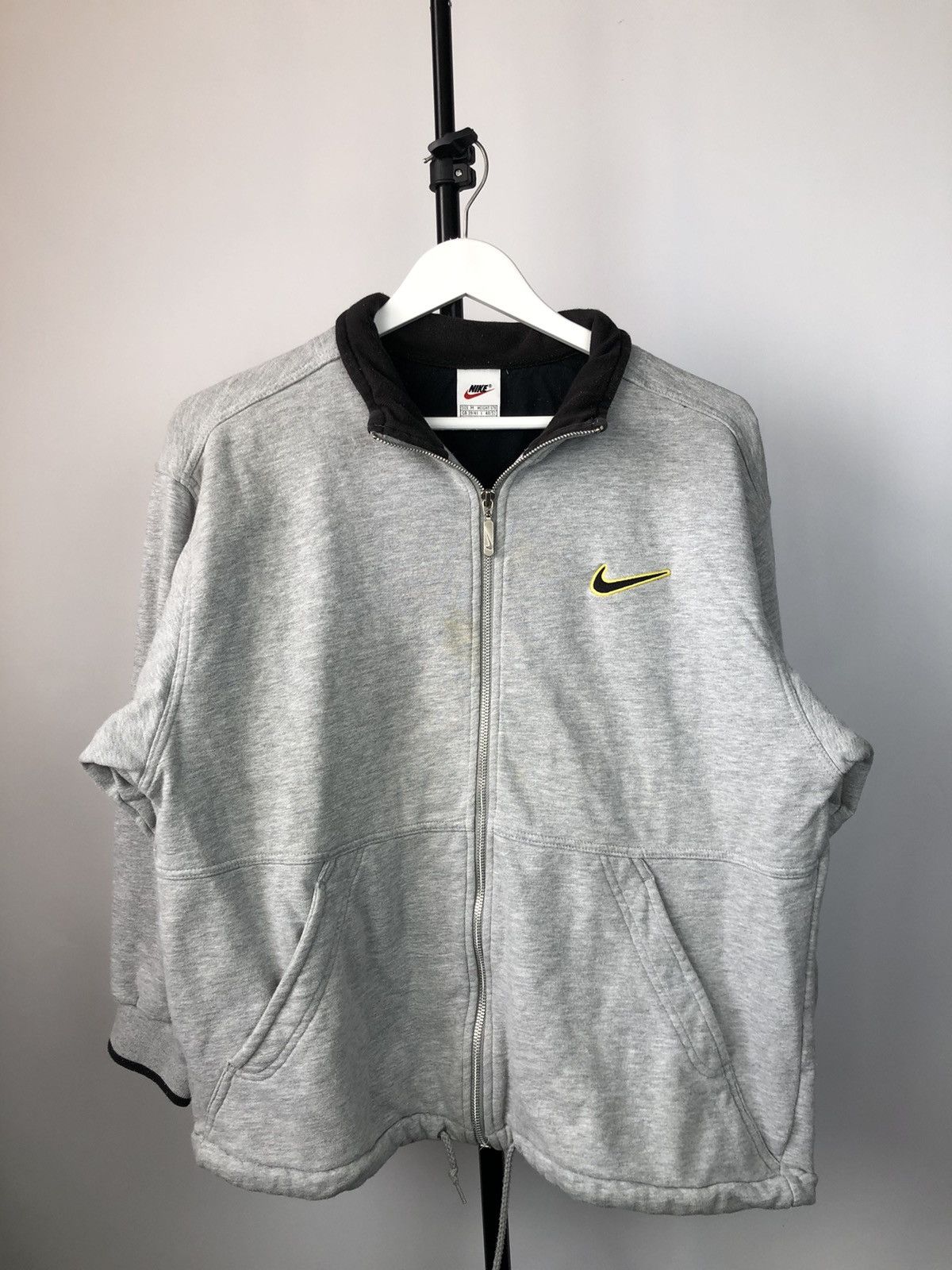 Nike × Vintage Nike vintage 00s Big logo swoosh Sweatshirt Size US M / EU 48-50 / 2 - 2 Thumbnail