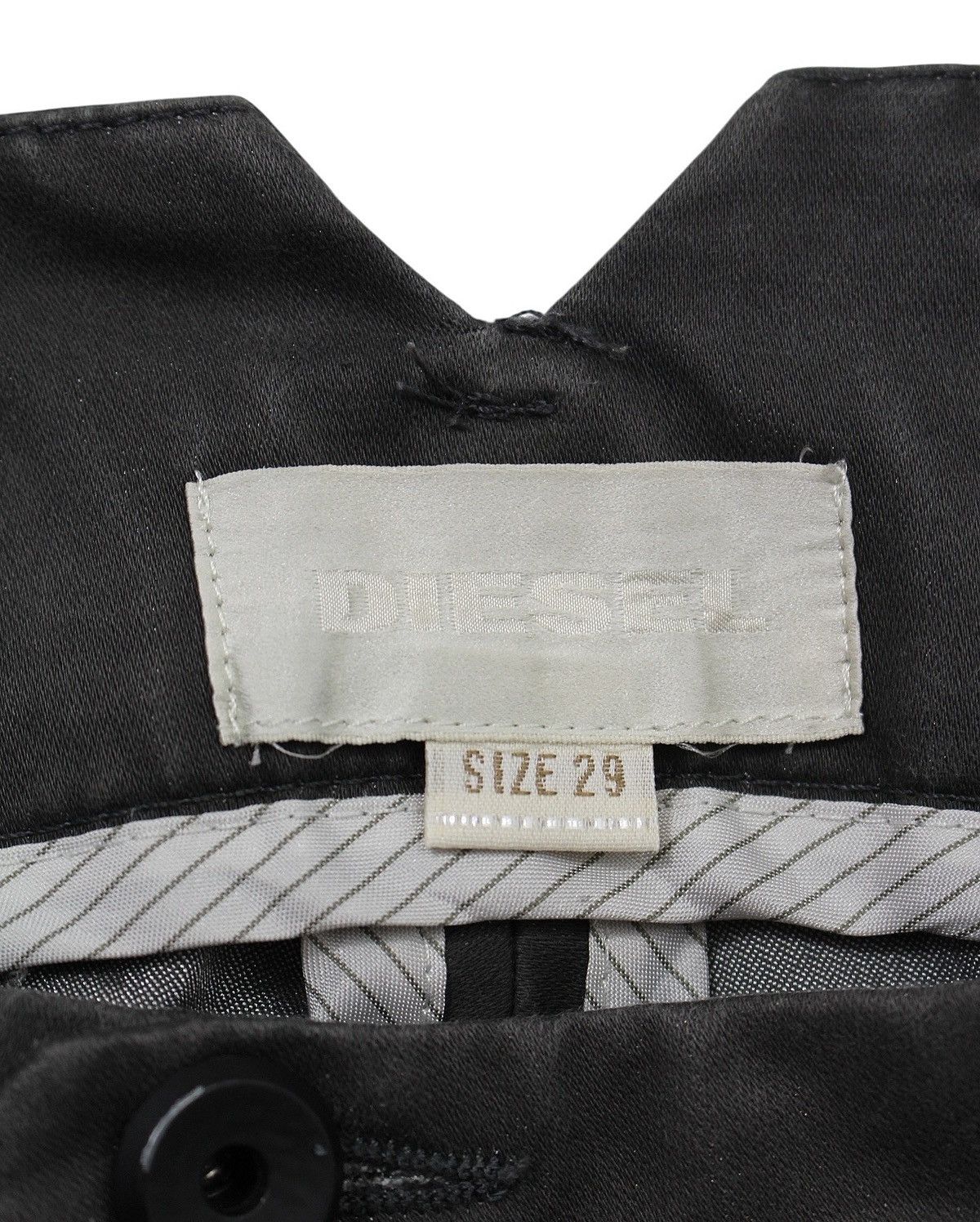 Designer × Diesel FW2009 DIESEL PANORAMY GREY TAPERED TROUSERS Size US 29 - 10 Thumbnail